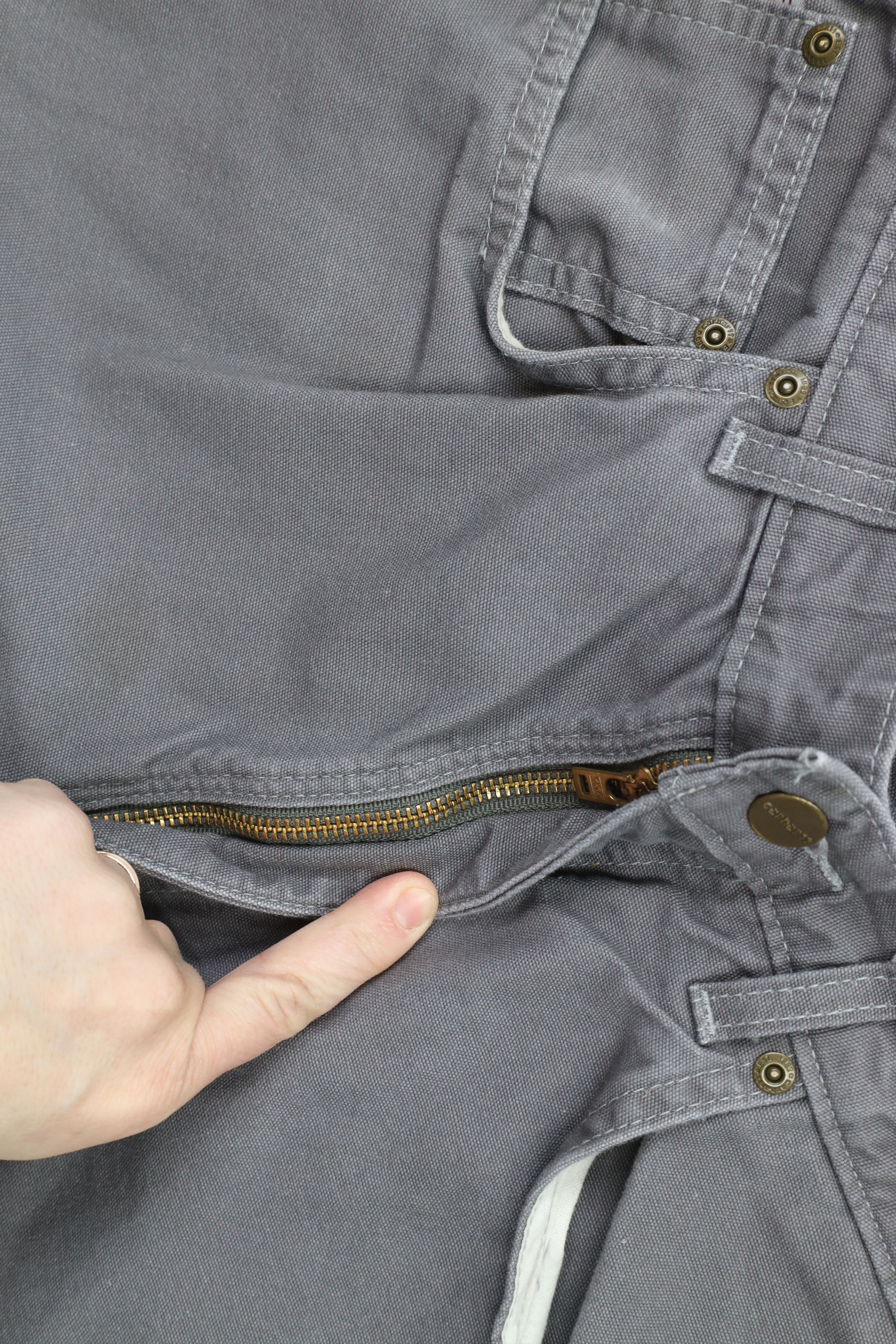 Carhartt × Vintage Vintage Carhartt Canvas Loose Original Fit Wide Leg Pants Size US 32 / EU 48 - 7 Thumbnail