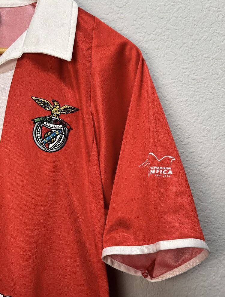 Adidas Adidas Vintage Benfica 2004 Spain Jersey Soccer Football Tee Size US S / EU 44-46 / 1 - 4 Thumbnail