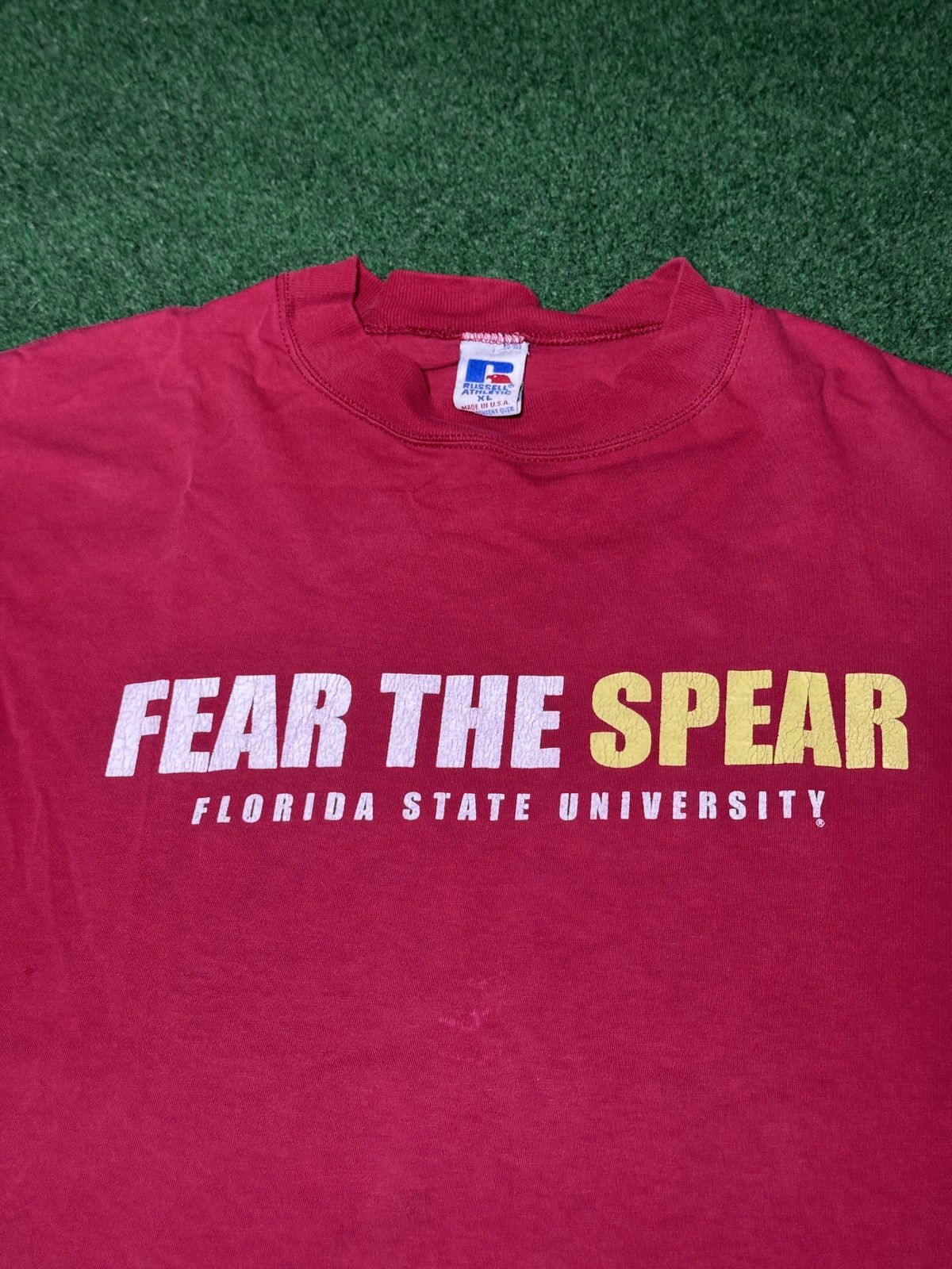 Russell Athletic Florida State Seminoles Cutoff Sleeve XL Russell T Shirt 90s Size US XL / EU 56 / 4 - 2 Thumbnail