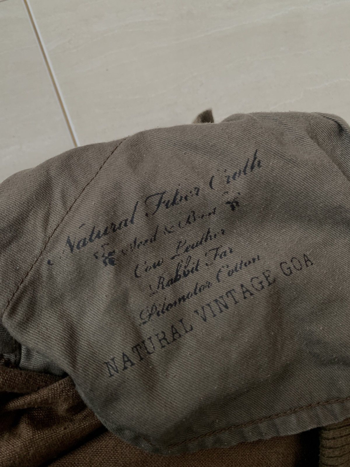 If Six Was Nine × Le Grande Bleu (L.G.B.) × Vintage Vintage GOA Drawstring Cargo Pants Size US 30 / EU 46 - 6 Thumbnail
