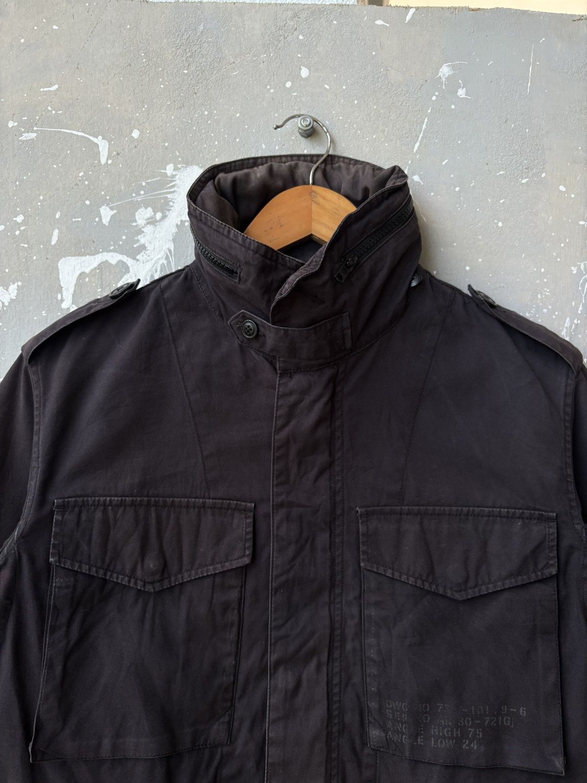 Avirex Sunfaded Avirex M-65 Field Jacket Concealed Hooded Size US M / EU 48-50 / 2 - 2 Thumbnail