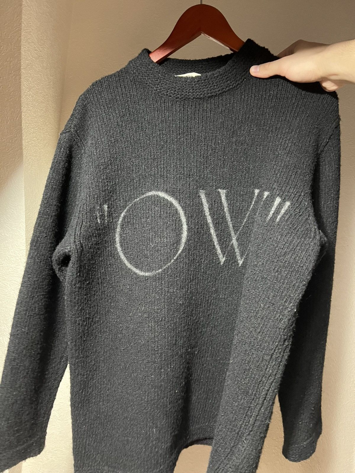 Off-White Off-White “OW” Knit Sweater Size US L / EU 52-54 / 3 - 1 Thumbnail