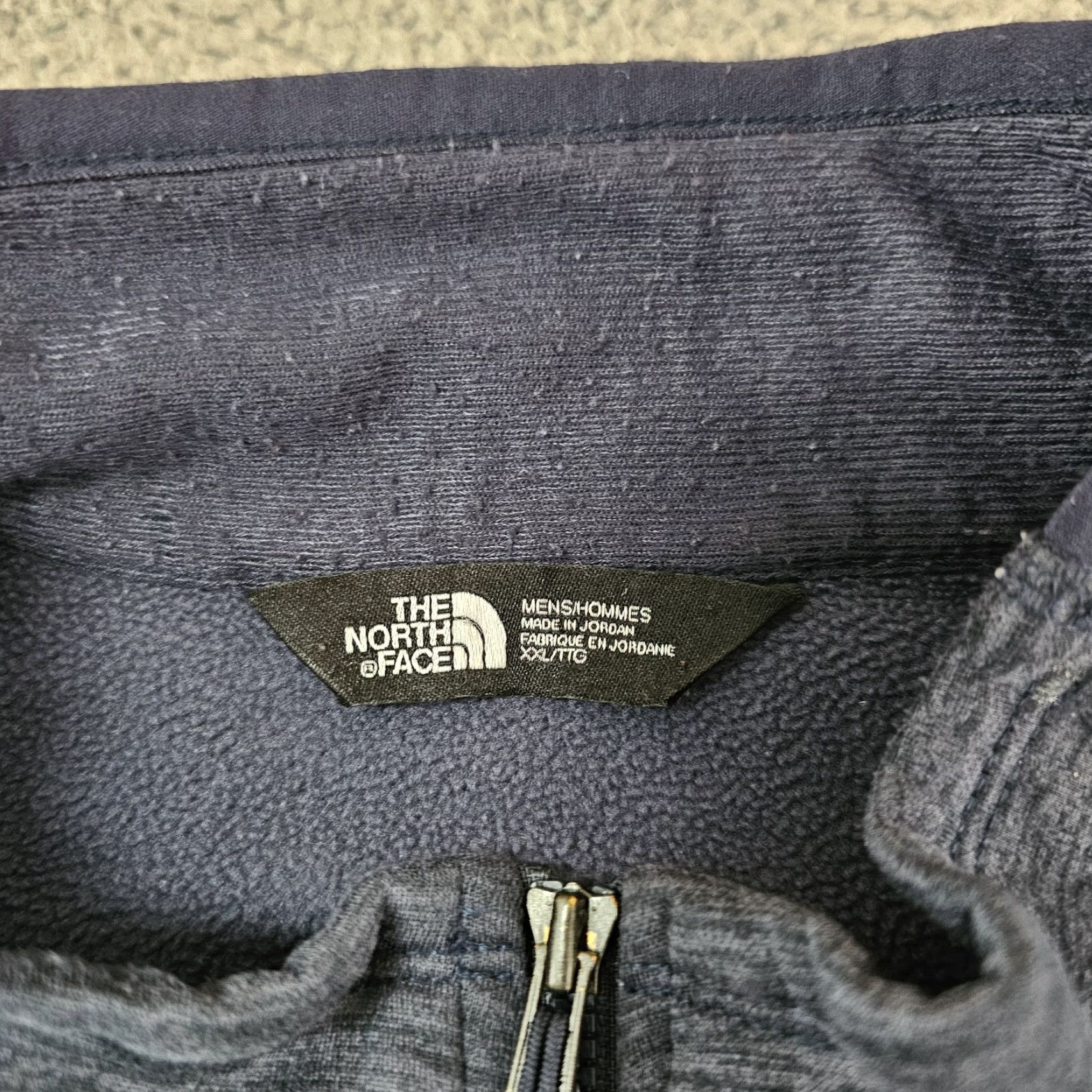 The North Face The North Face Jacket Mens 2XL Blue Full Zip Fleece Outdoor Activewear Chest Pocket Size US XXL / EU 58 / 5 - 3 Thumbnail