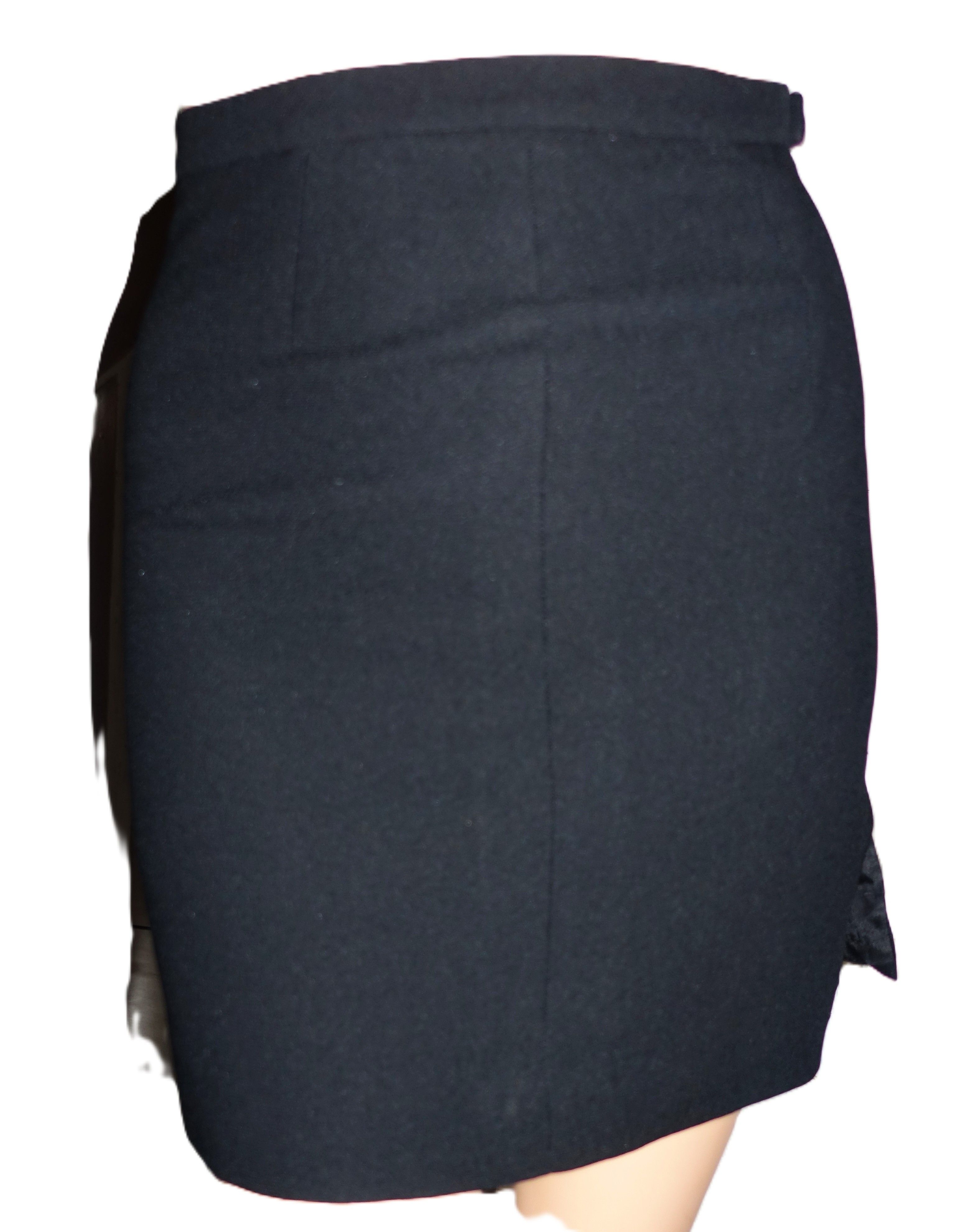 Bebe Bebe Black Pencil Skirt 2P Size 23" - 3 Thumbnail