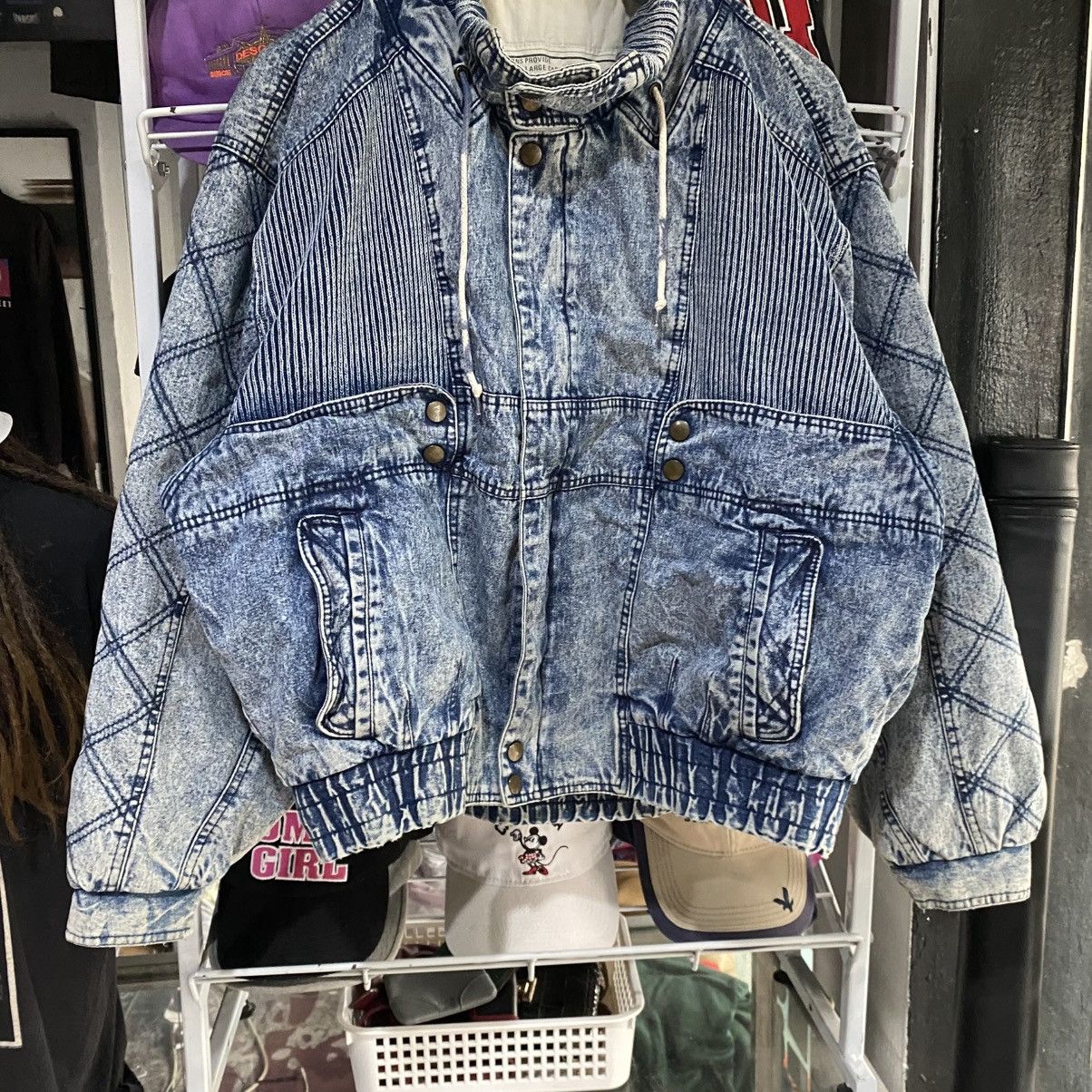 If Six Was Nine × Japanese Brand 💥 vintage Japanese denim bomber by Bobson Size US M / EU 48-50 / 2 - 5 Thumbnail