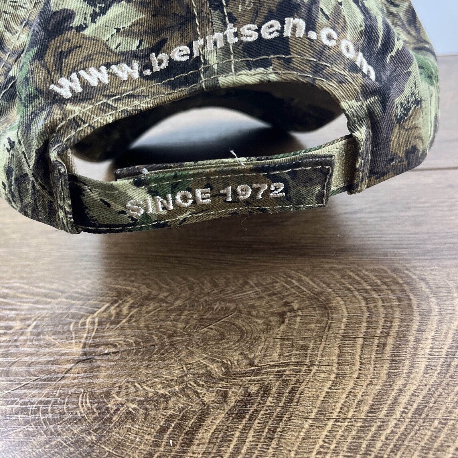 Other Berntsen Hat Survey Camo Green Hat Adjustable Adult Size Hat Size ONE SIZE - 11 Thumbnail