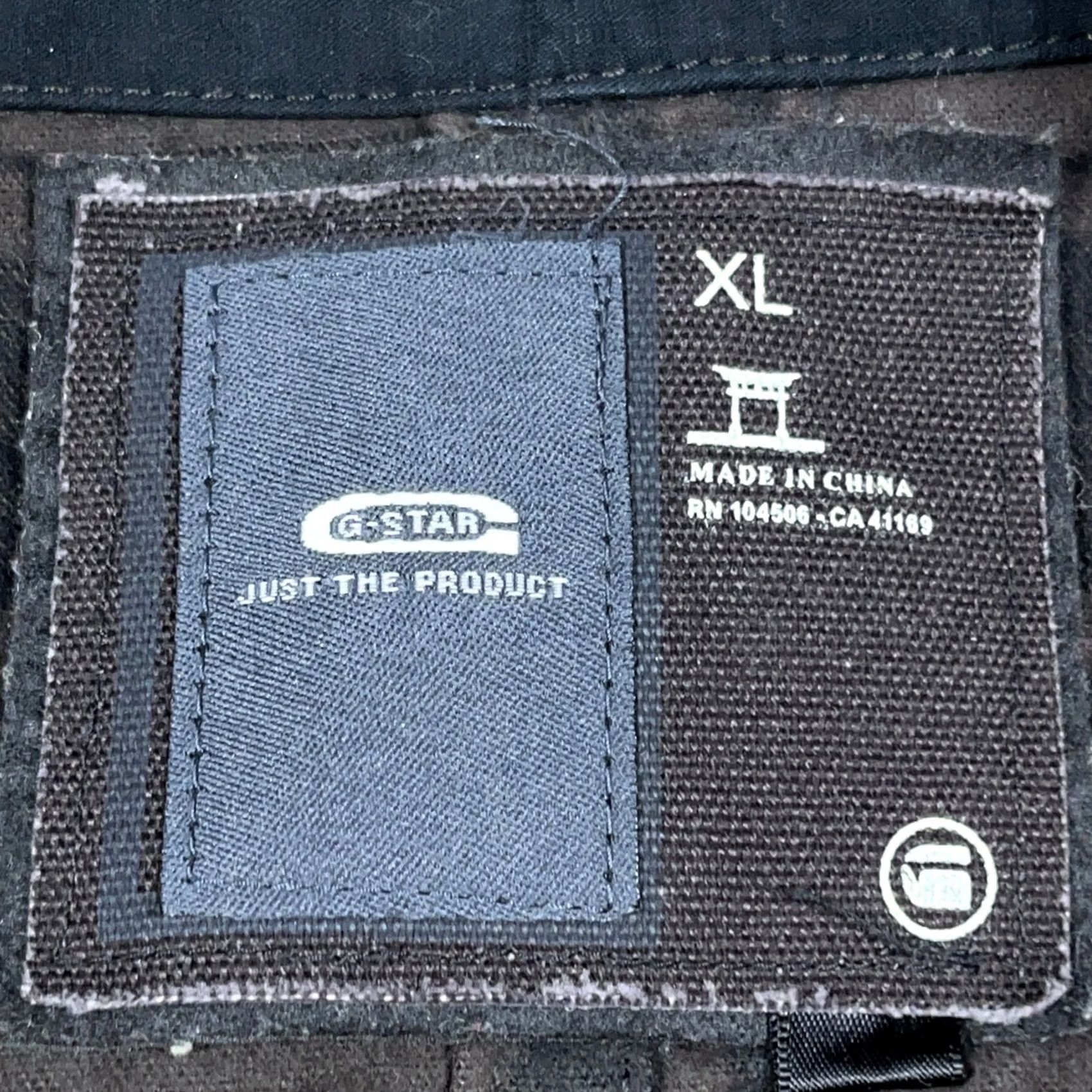 G-Star G Star Raw Shacket Men XL Black Gray Plaid Heavy Flannel Shirt Jacket Full Zip Size US XL / EU 56 / 4 - 3 Thumbnail
