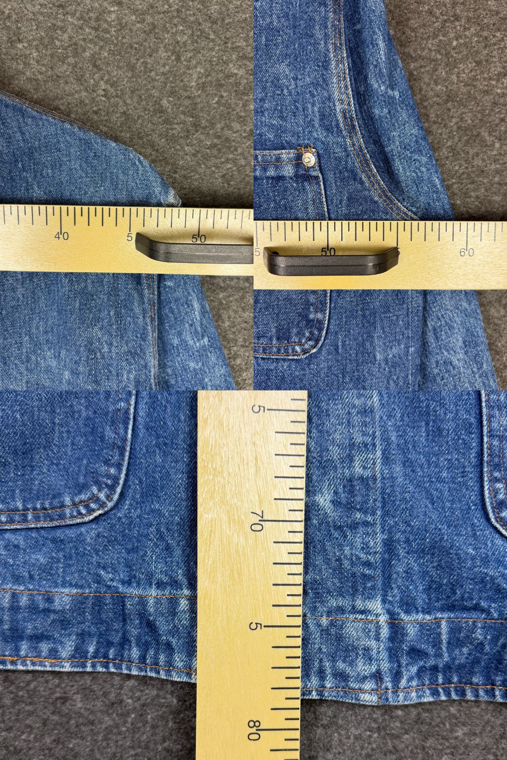 Polo Ralph Lauren Vintage Polo Ralph Lauren Denim Chore Jacket FW91 Workwear Size US S / EU 44-46 / 1 - 14 Thumbnail
