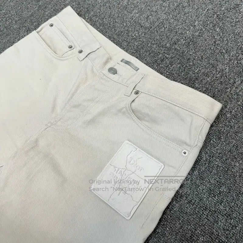 Other Dior Men's Casual Trousers in White Cotton . Size US 27 - 3 Thumbnail