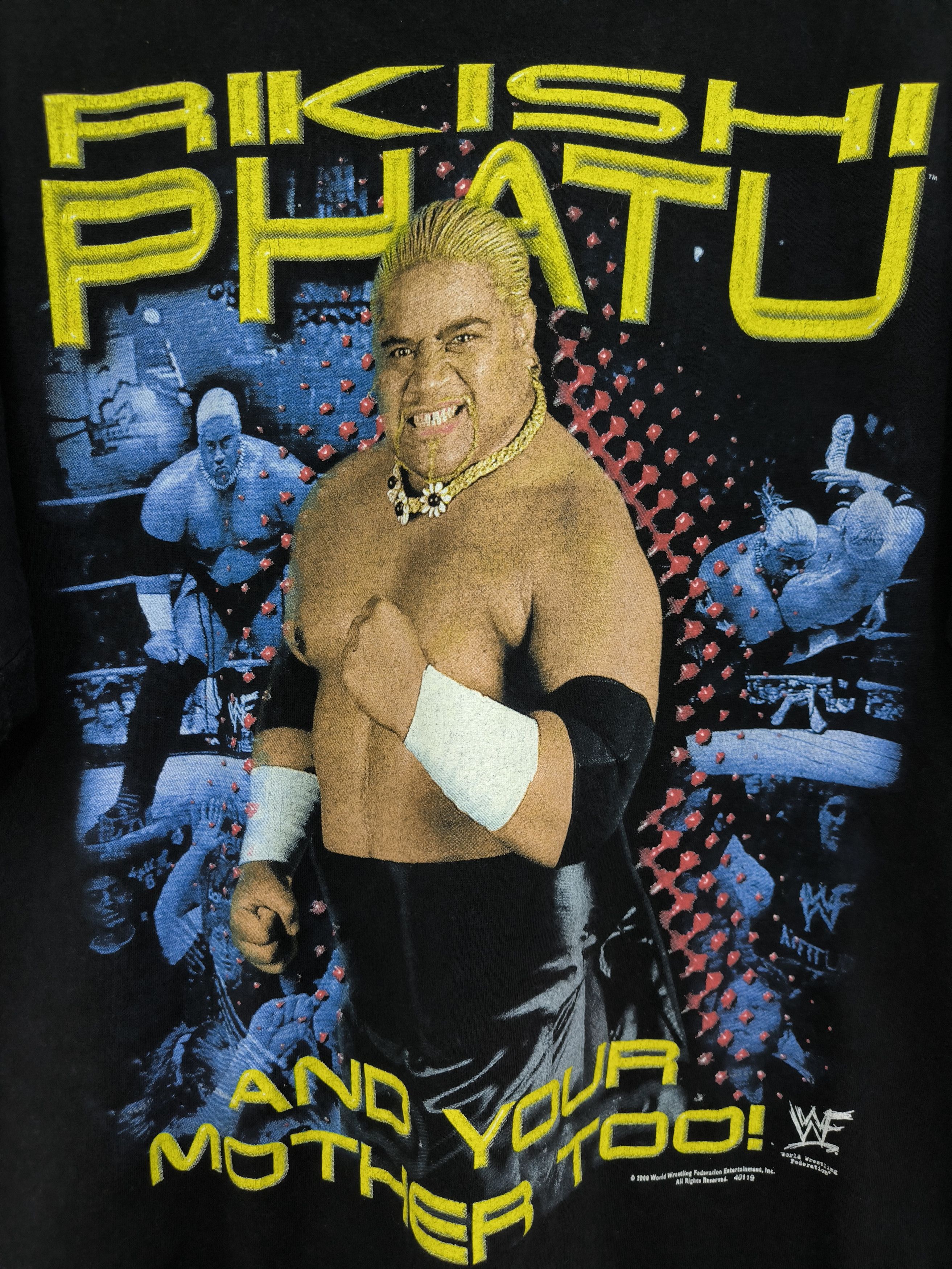 WWF Vintage 2000s WWF Rikishi Size US XL / EU 56 / 4 - 5 Thumbnail