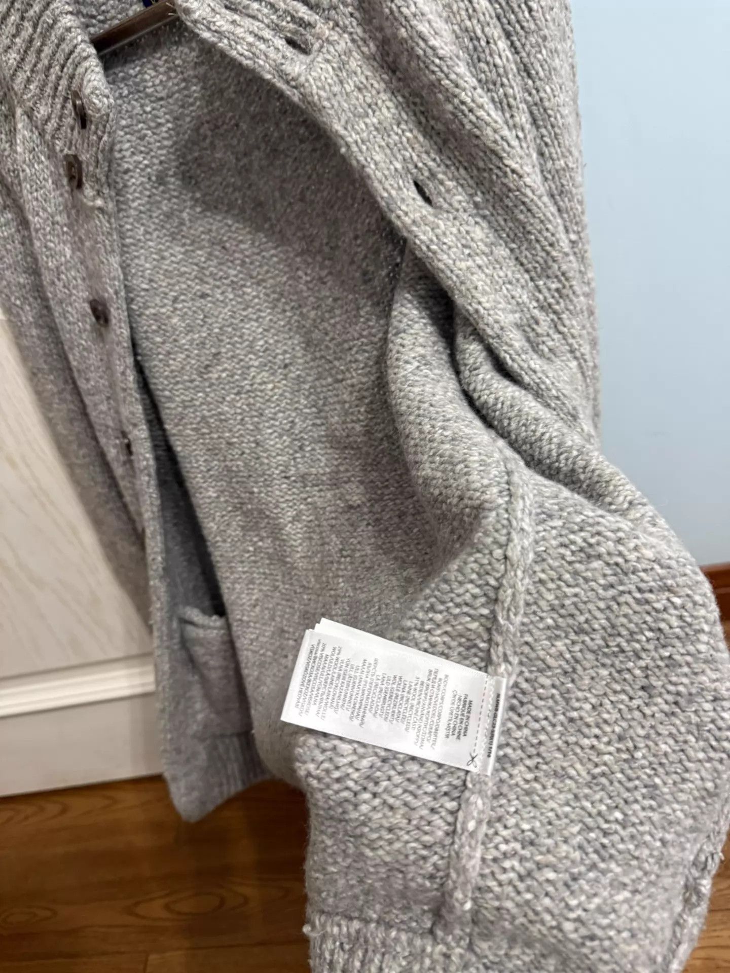 Polo Ralph Lauren Polo RL wool half - turtleneck cardigan men's S 9/10 Size US S / EU 44-46 / 1 - 5 Thumbnail