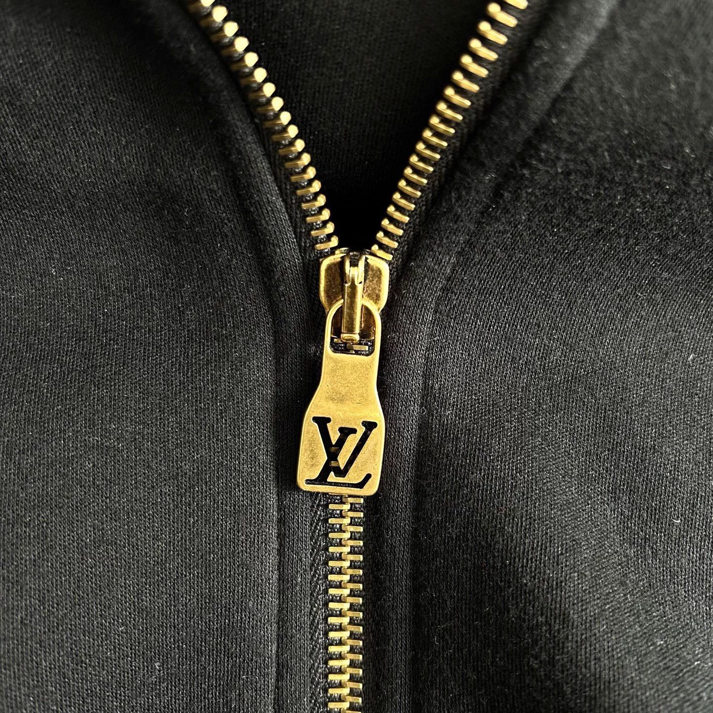 Louis Vuitton LV x Pharrell black pearl zipper jacket Size US L / EU 52-54 / 3 - 7 Thumbnail