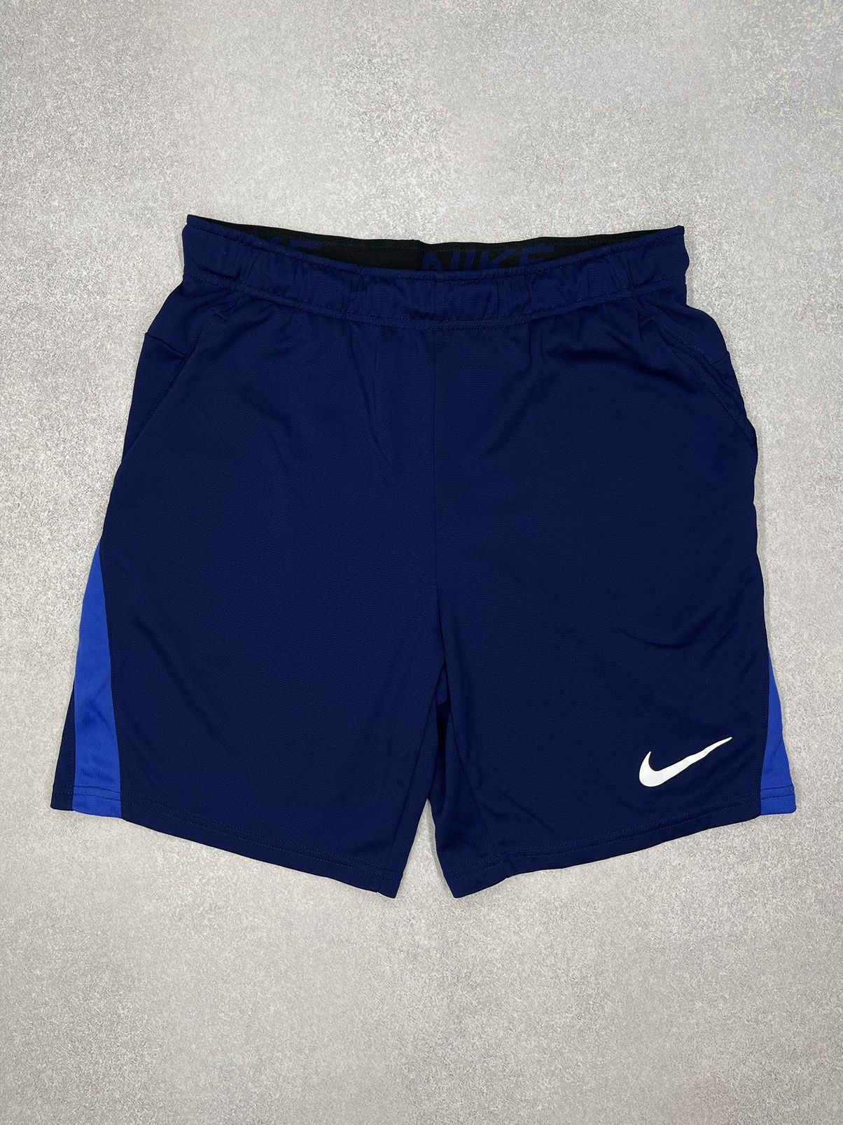 Nike Mens Nike Dri Fit Blue Shorts Swoosh Y2K ACG TN Size US 32 / EU 48 - 2 Thumbnail