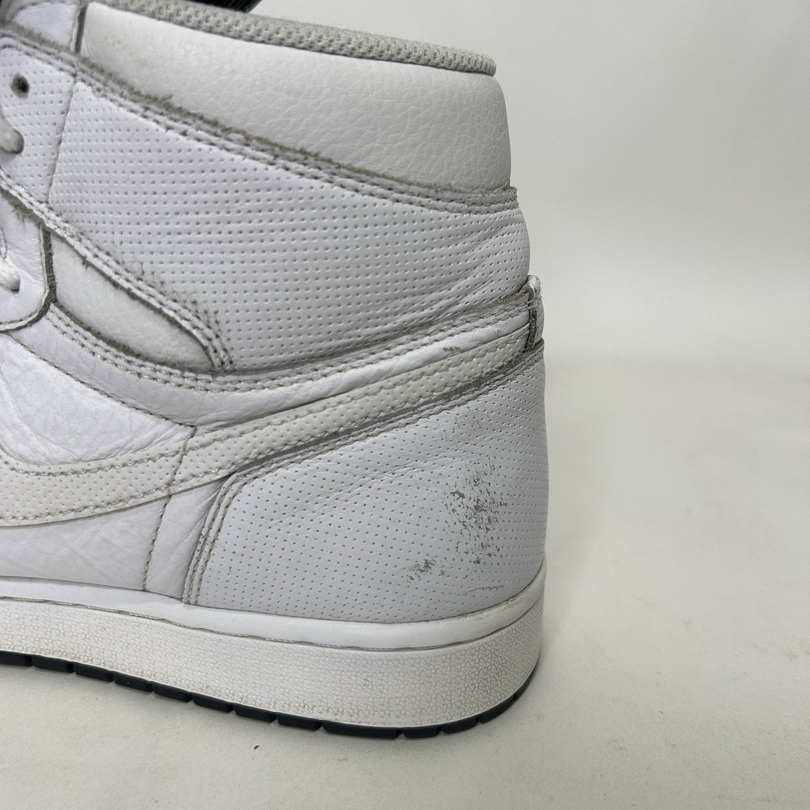 Nike Nike Air Jordan 1 High Retro OG “White Perforated” Size US 12 / EU 45 - 13 Thumbnail