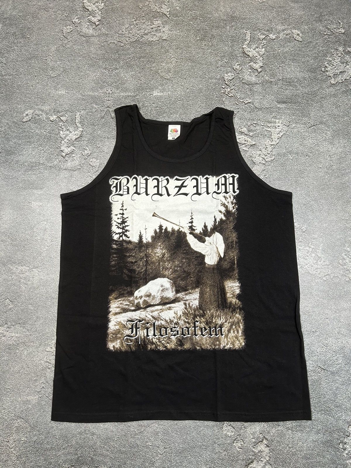 Band Tees × Expert Horror × Vintage Vintage Burzum Black Metal Band Tee NEW Size US XL / EU 56 / 4 - 1 Thumbnail