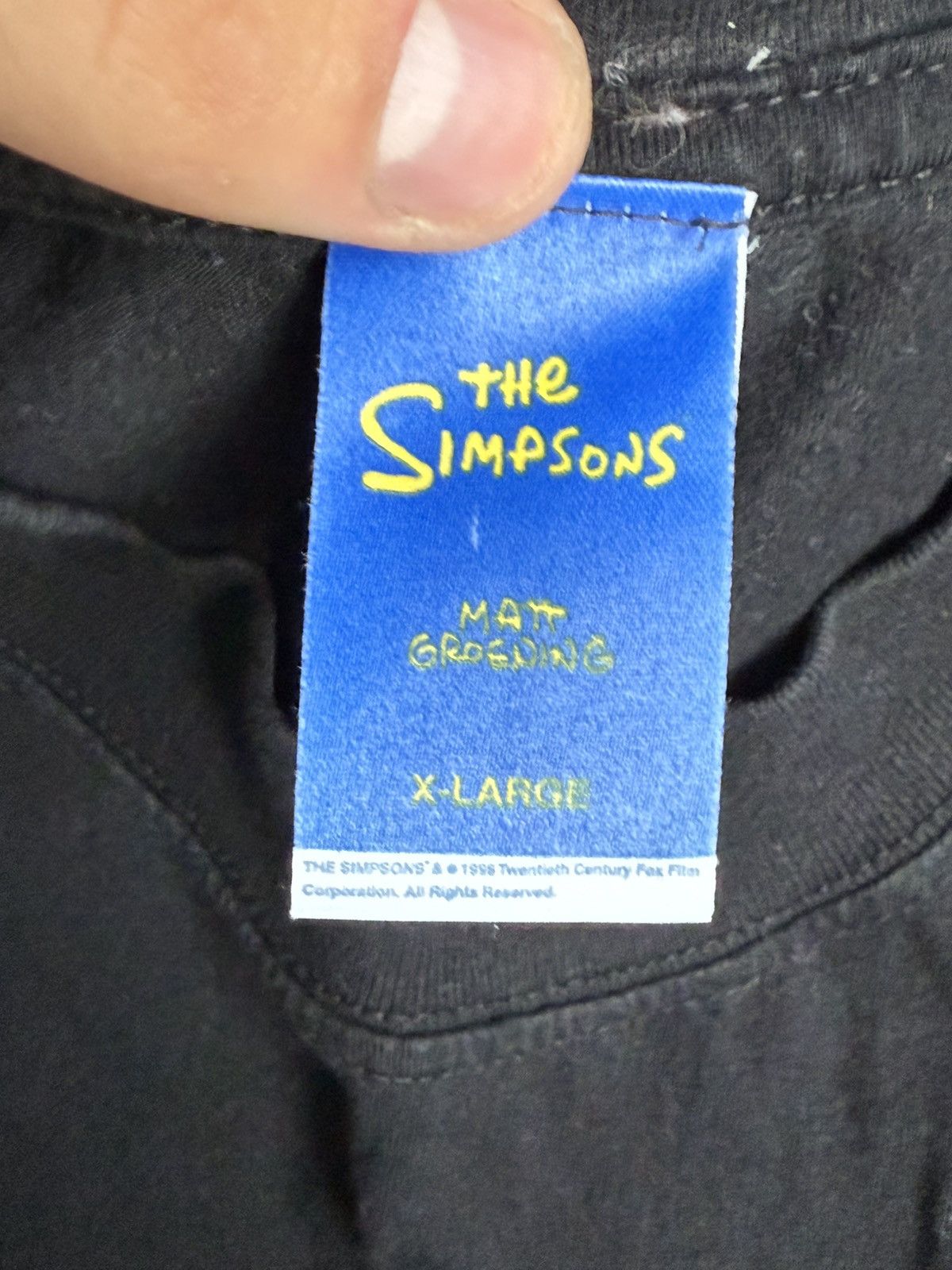 The Simpsons × Vintage Vintage The Simpson Homer 1997 T-shirt Size US XL / EU 56 / 4 - 3 Thumbnail