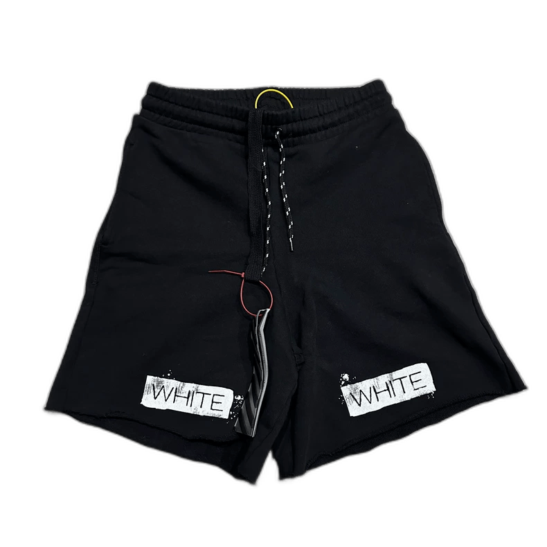 Off-White Offwhite Black and White Shorts Size US 26 / EU 42 - 1 Thumbnail
