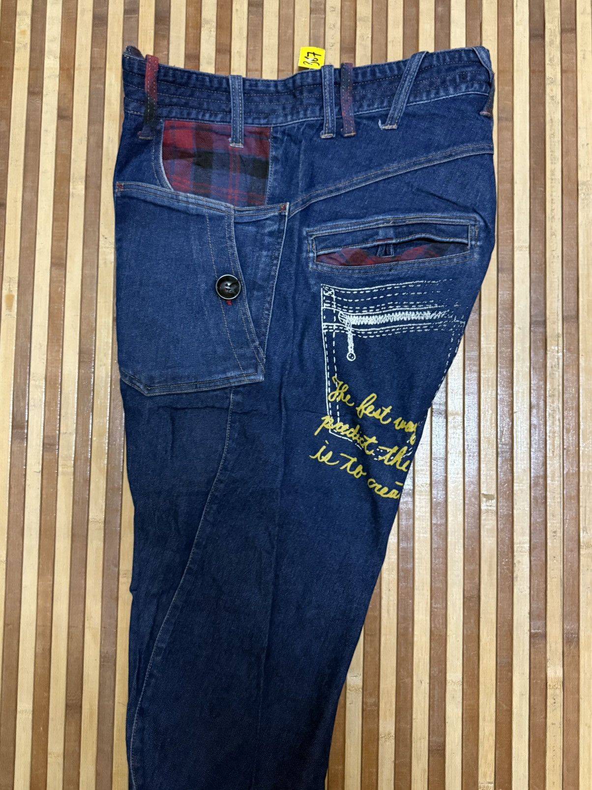 AMP AMP Manydope Denim Cargo Pants / Urban Style / Streetwear Size US 32 / EU 48 - 13 Thumbnail
