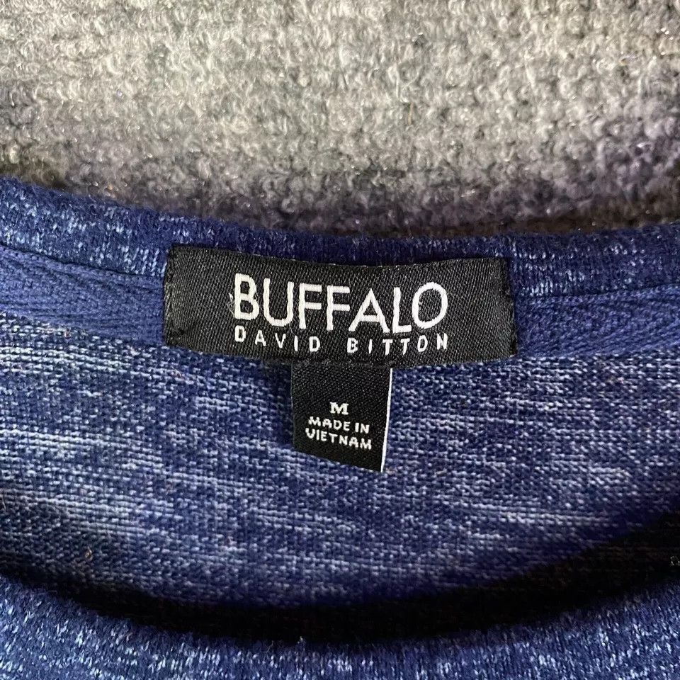 Buffalo David Bitton Buffalo David Bitton Sweater Women's Medium Pullover Blue M Size M / US 6-8 / IT 42-44 - 2 Thumbnail