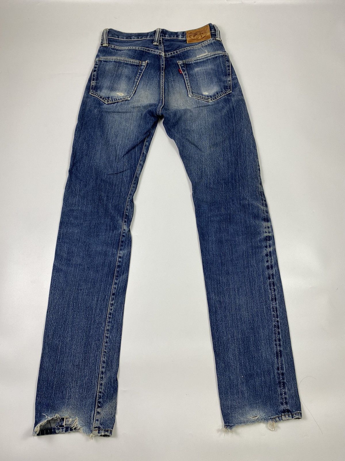 Eternal × Jean × Toyo Enterprises size 28x34 vintage 90s eternal selvedge japan distress jeans Size US 28 / EU 44 - 4 Thumbnail