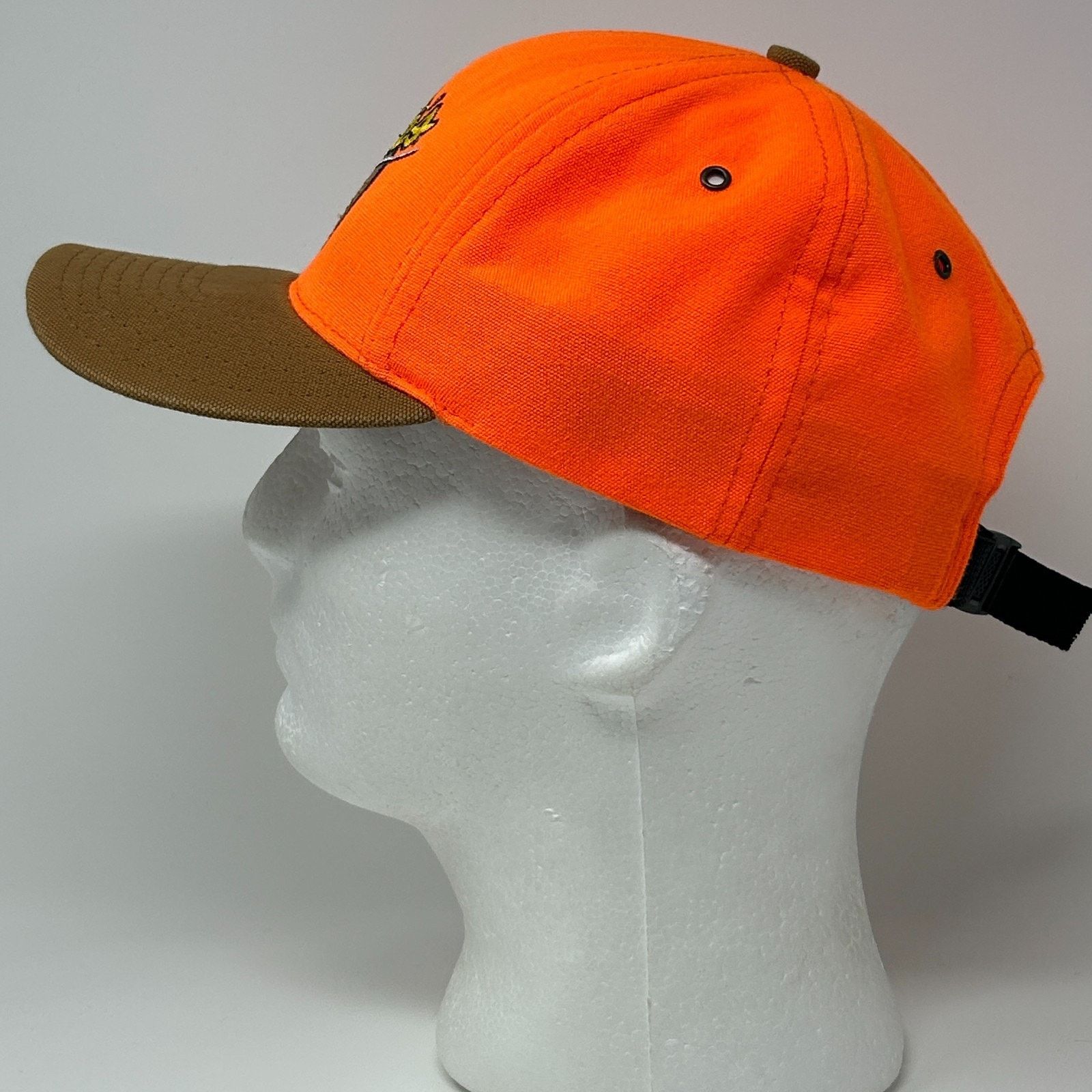 Cabelas Vintage Cabelas Hat Baseball Cap Owatonna Minnesota Orange Size ONE SIZE - 9 Thumbnail