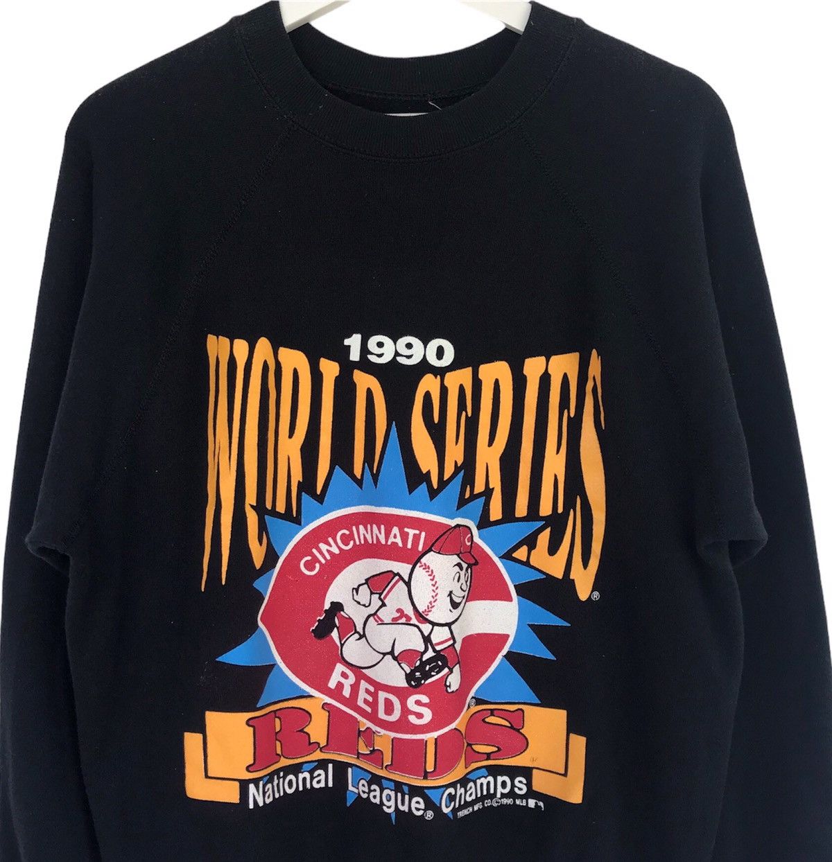 NFL Vintage 90’s Nfl world series CINCINNATI REDS sweatshirt Size US M / EU 48-50 / 2 - 2 Thumbnail
