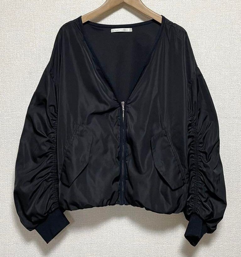 GOA Alicia PAGEBOY V-Neck Collarless Jacket Size M / US 6-8 / IT 42-44 - 1 Thumbnail
