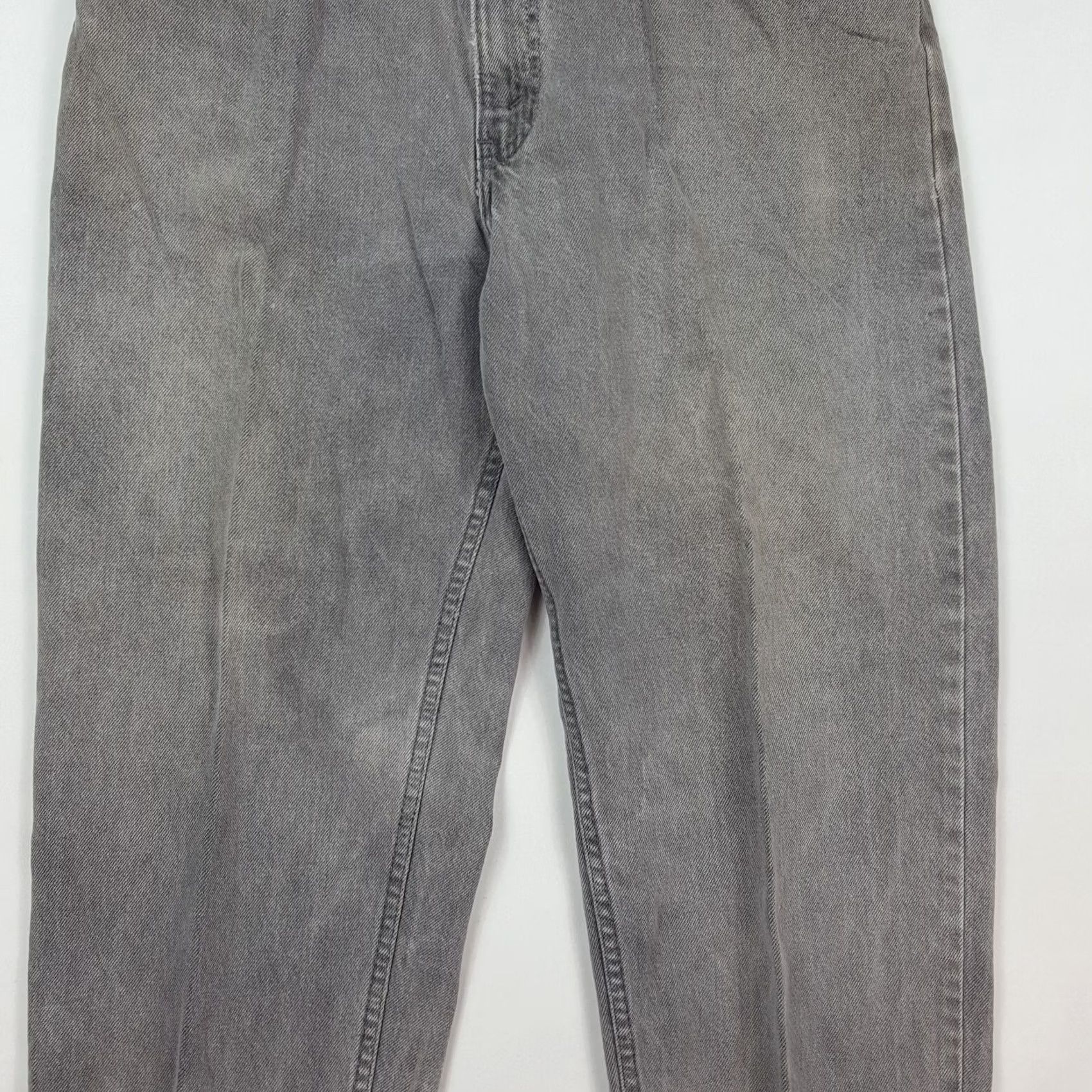 Levi's VINTAGE Levi's Gray Tapered Jeans 36x30 USA Made Denim Relaxed 80s 90s Grunge Work Mens Jeans Size US 36 / EU 52 - 3 Thumbnail