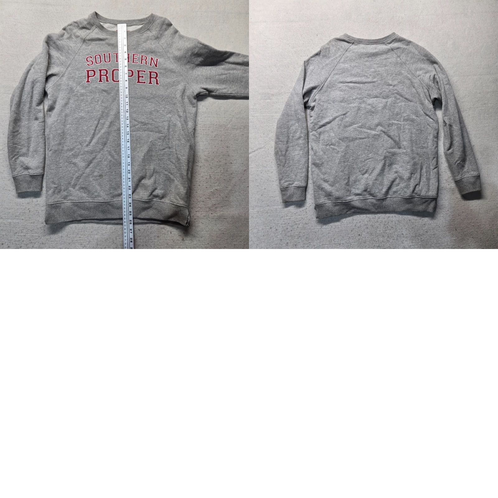 Southern Proper VINTAGE Southern Proper Gray Pullover Sweater Women's Size S Crew Neck Acrylic Long Sleeve Fall Winter Women Size S / US 4 / IT 40 - 8 Thumbnail