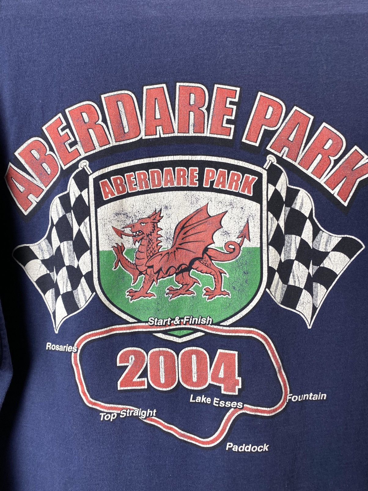 Japanese Brand Vintage 2000’s Yamaha Aberdare Park Racing T Shirt Size US XL / EU 56 / 4 - 9 Thumbnail