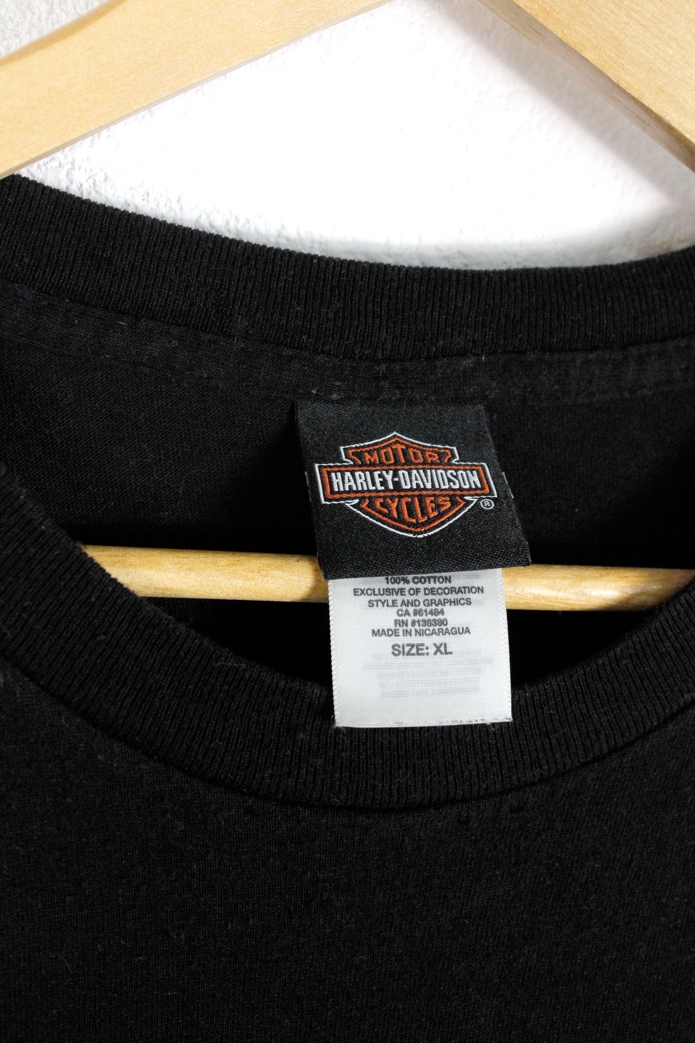 Harley Davidson Harley Davidson Banff Alberta Canada Wolf Graphic Tee Size US XL / EU 56 / 4 - 3 Thumbnail