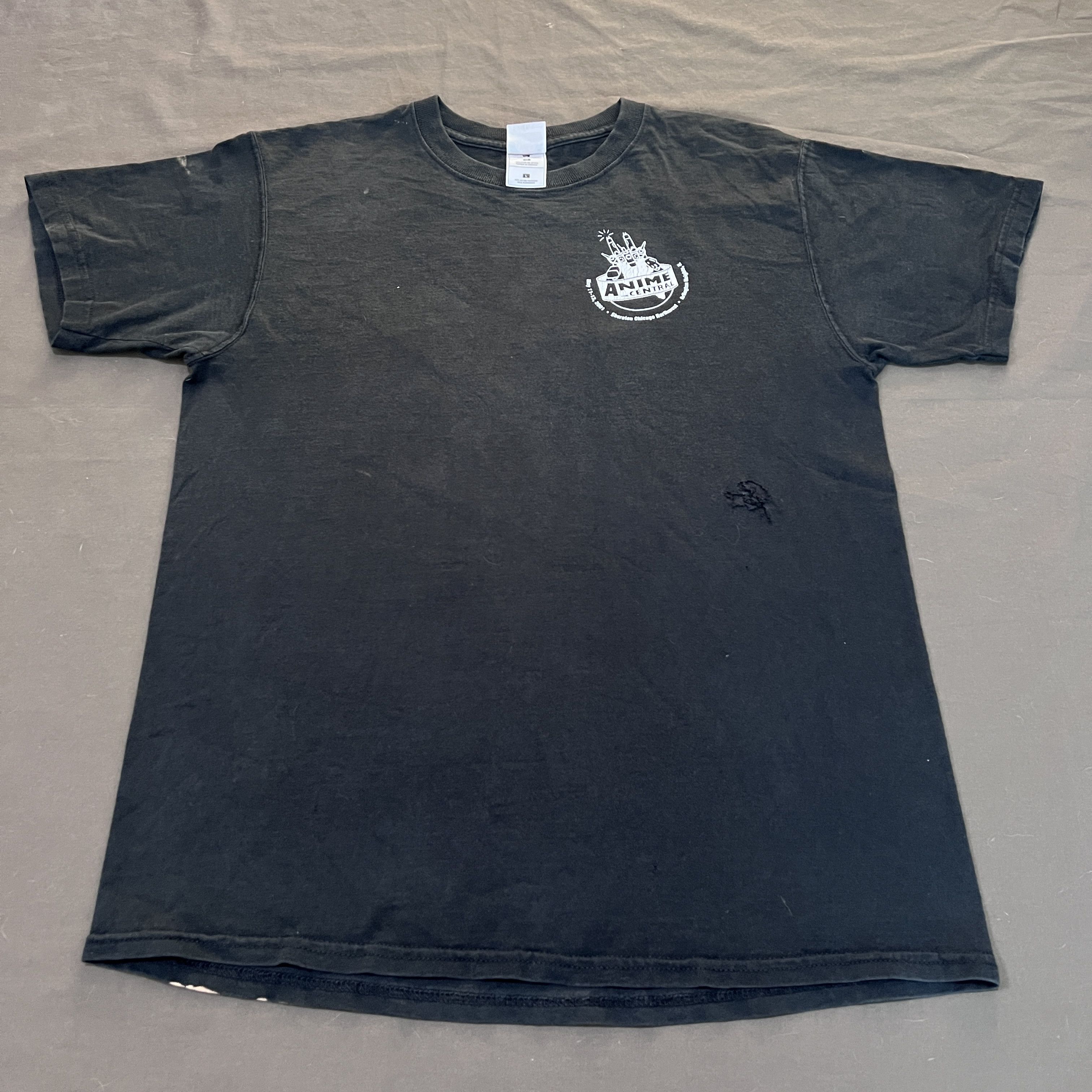 Anime Vintage 2001 Anime Central Promo Tee Faded Size US L / EU 52-54 / 3 - 7 Thumbnail