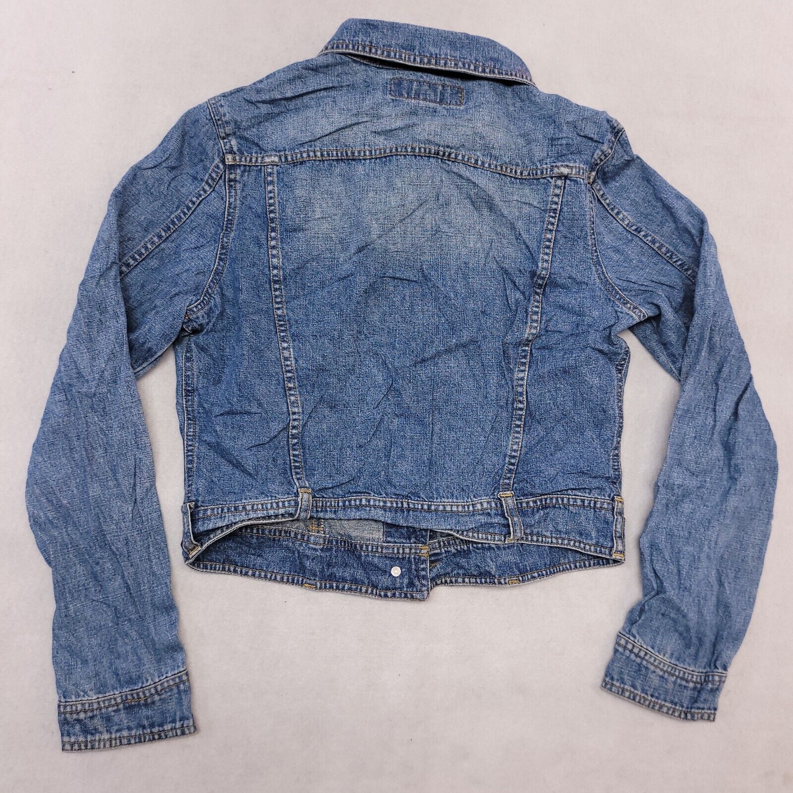 Express Express Jeans Button Up Denim Jean Jacket Womens Size M Blue Size M / US 6-8 / IT 42-44 - 11 Thumbnail