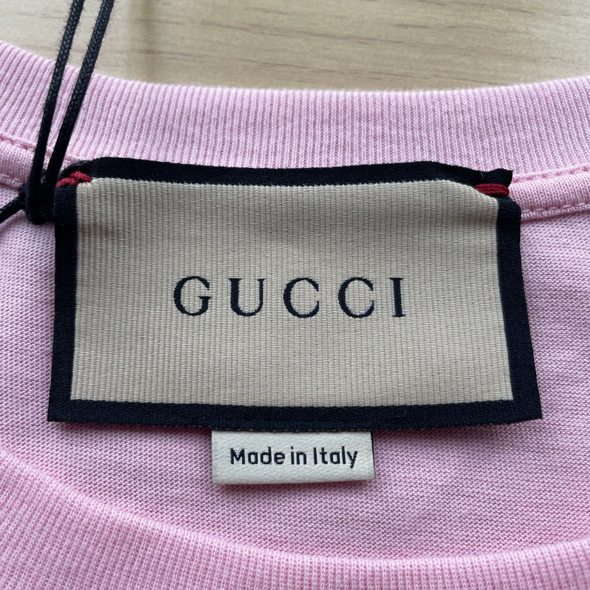 Gucci GUCCI Love Parade FW22 Banana Cat Women's Pink M Tee Size US M / EU 48-50 / 2 - 6 Thumbnail