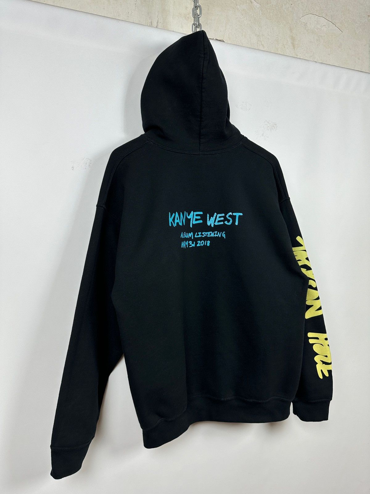 Kanye West 2018 Kanye West Wyoming “Jackson Hole” Black Hoodie Size US L / EU 52-54 / 3 - 5 Thumbnail