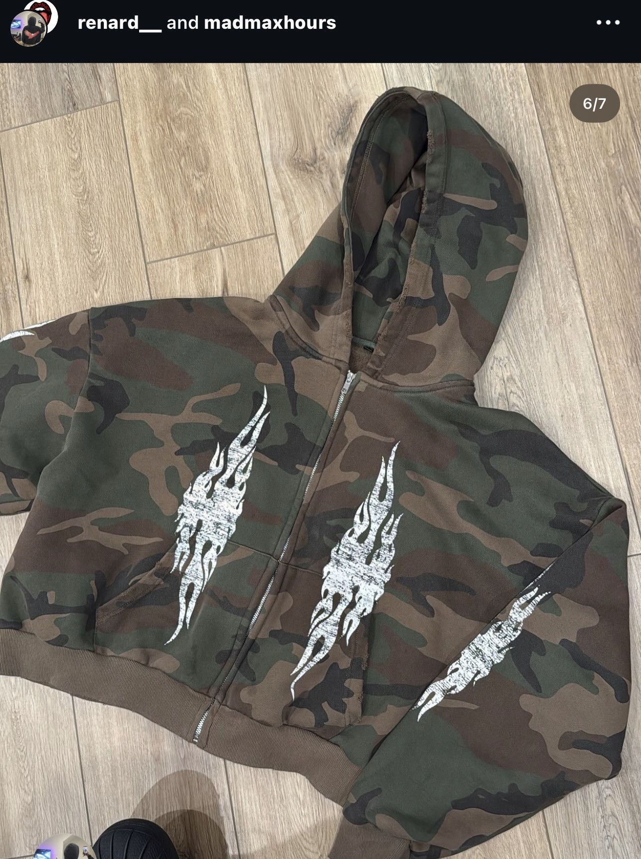 Other Madmaxhours camo hoodie size L Size US L / EU 52-54 / 3 - 1 Thumbnail