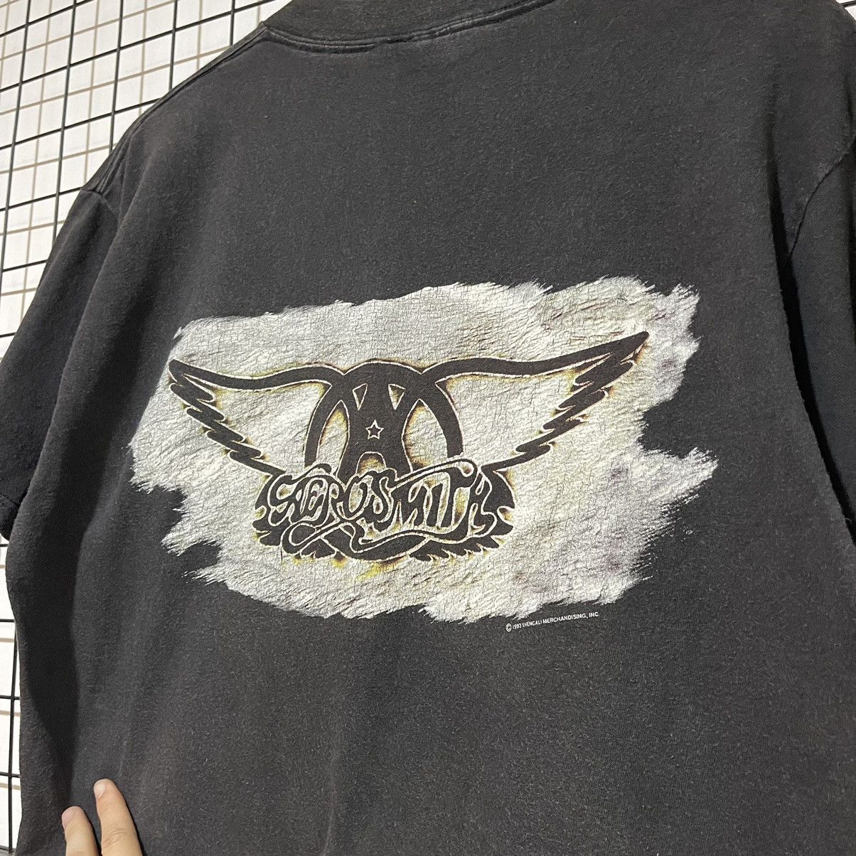 Aerosmith × Band Tees × Vintage AEROSMITH Get A Grip Vintage Band Tees Giant Tag Size US L / EU 52-54 / 3 - 4 Thumbnail