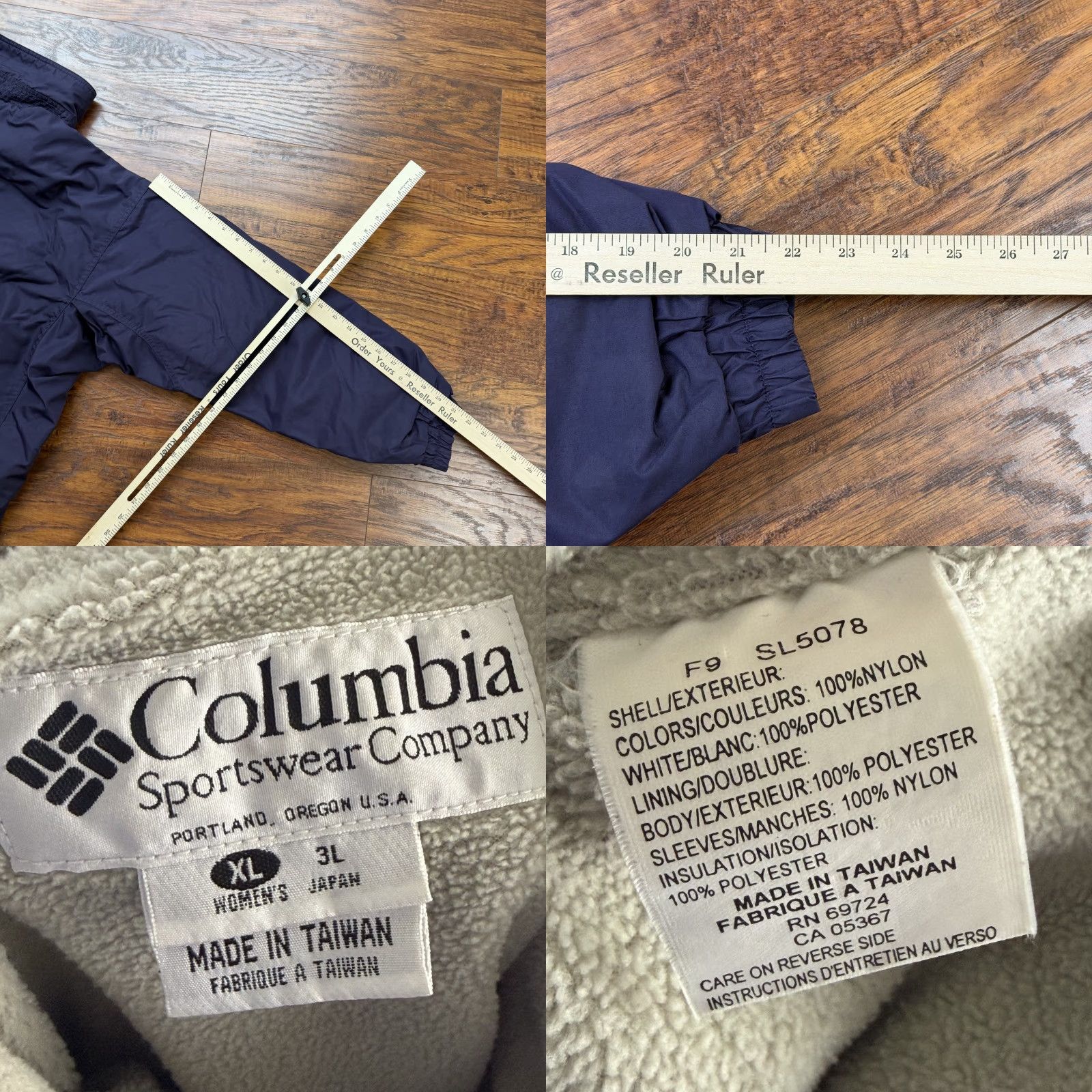 Vintage Columbia Womens XL Blue Softshell Jacket Full Zip Insulated Pockets Outdoor Casual Travel Regular Fit Size XL / US 12-14 / IT 48-50 - 8 Thumbnail