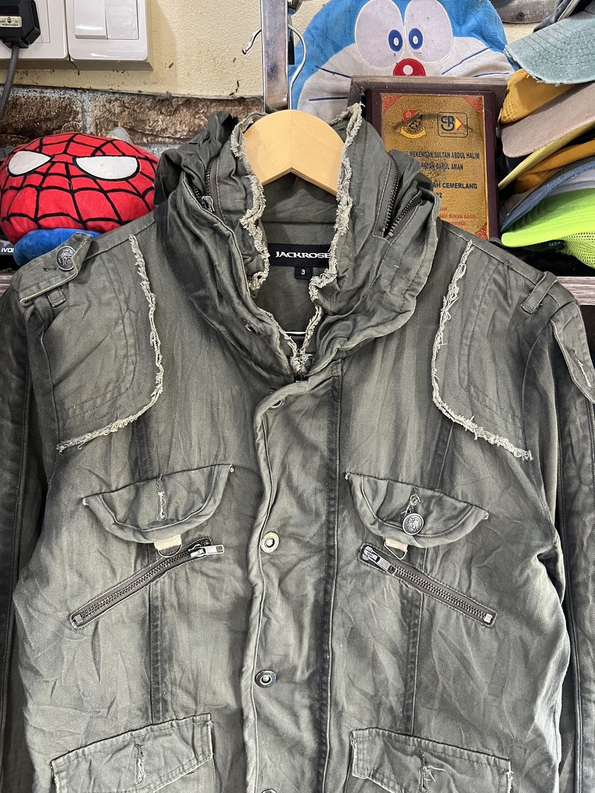JACKROSE 🔥Jack Rose Distressed Seditionaries Jacket Size M / US 6-8 / IT 42-44 - 3 Thumbnail