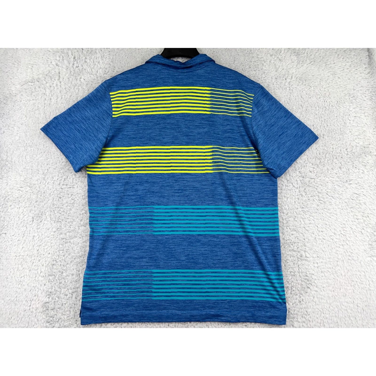 Nike Nike Polo Shirt Mens XL Blue Striped Nike Dri-Fit Golf Polo Shirt Men’s ショ Size US XL / EU 56 / 4 - 2 Thumbnail