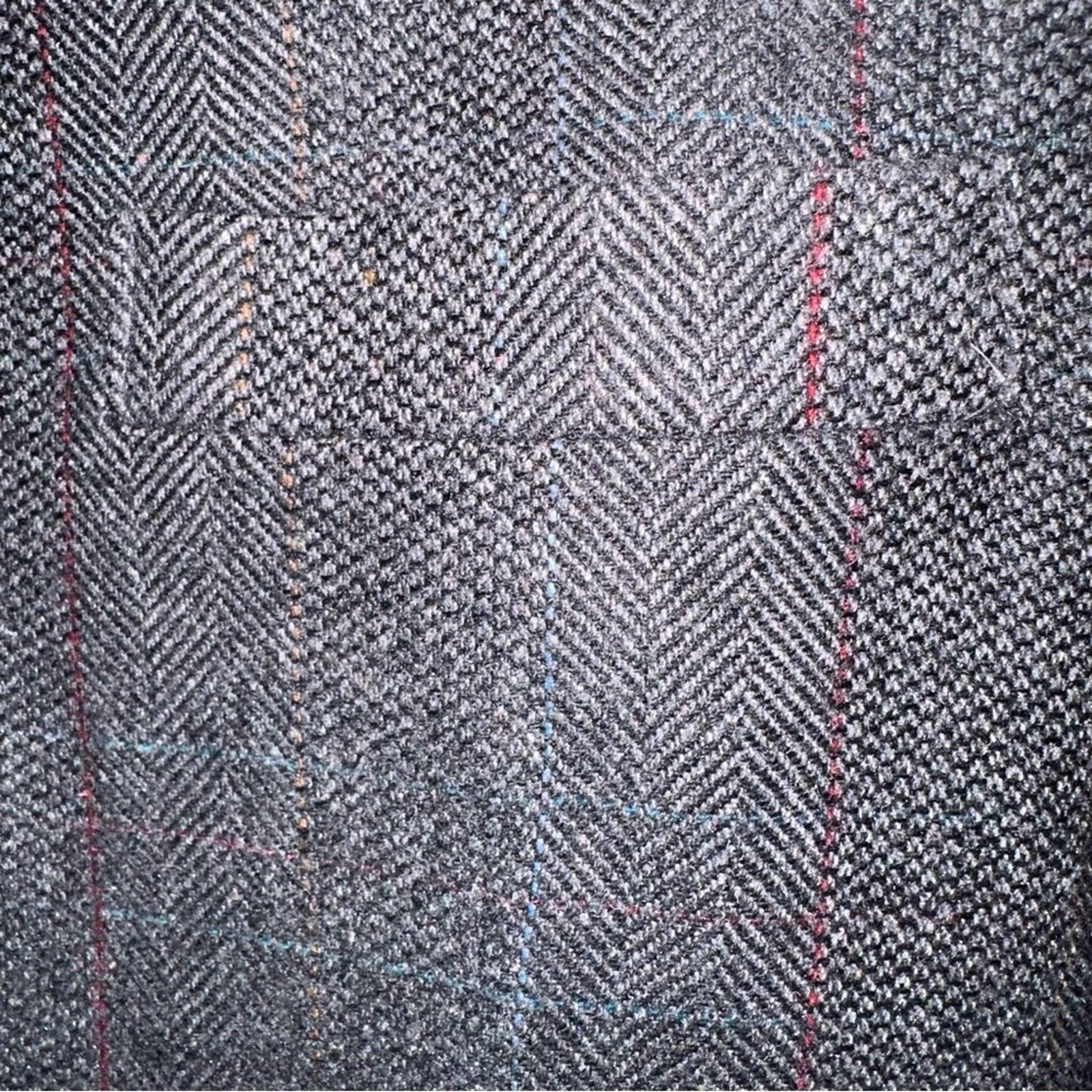 Haggar Men’s Haggar suit jacket sport coat sz 40L Size 40L - 6 Thumbnail