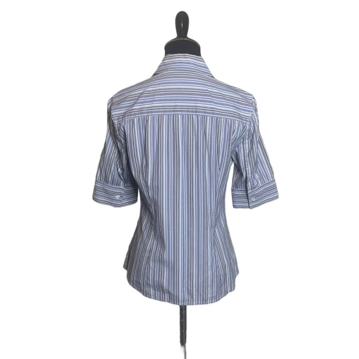 Express Express stretch pinstripes buttoned shirt size 2 Size XS / US 0-2 / IT 36-38 - 2 Thumbnail