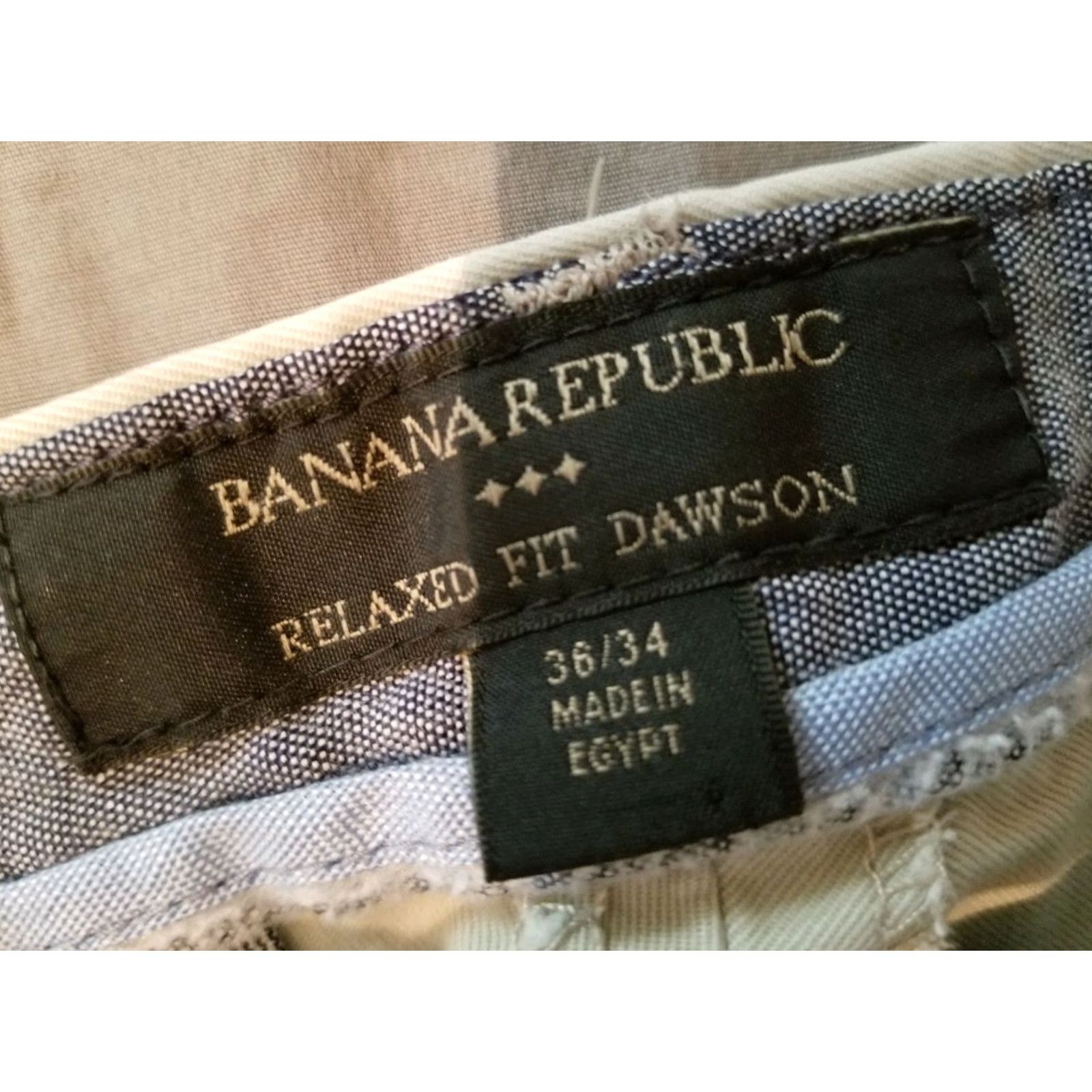 Banana Republic Banana Republic Pants Chino Men's 36x34 Beige Cotton Slacks Trousers 36x32 Regular Inseam 34 Size US 36 / EU 52 - 5 Thumbnail
