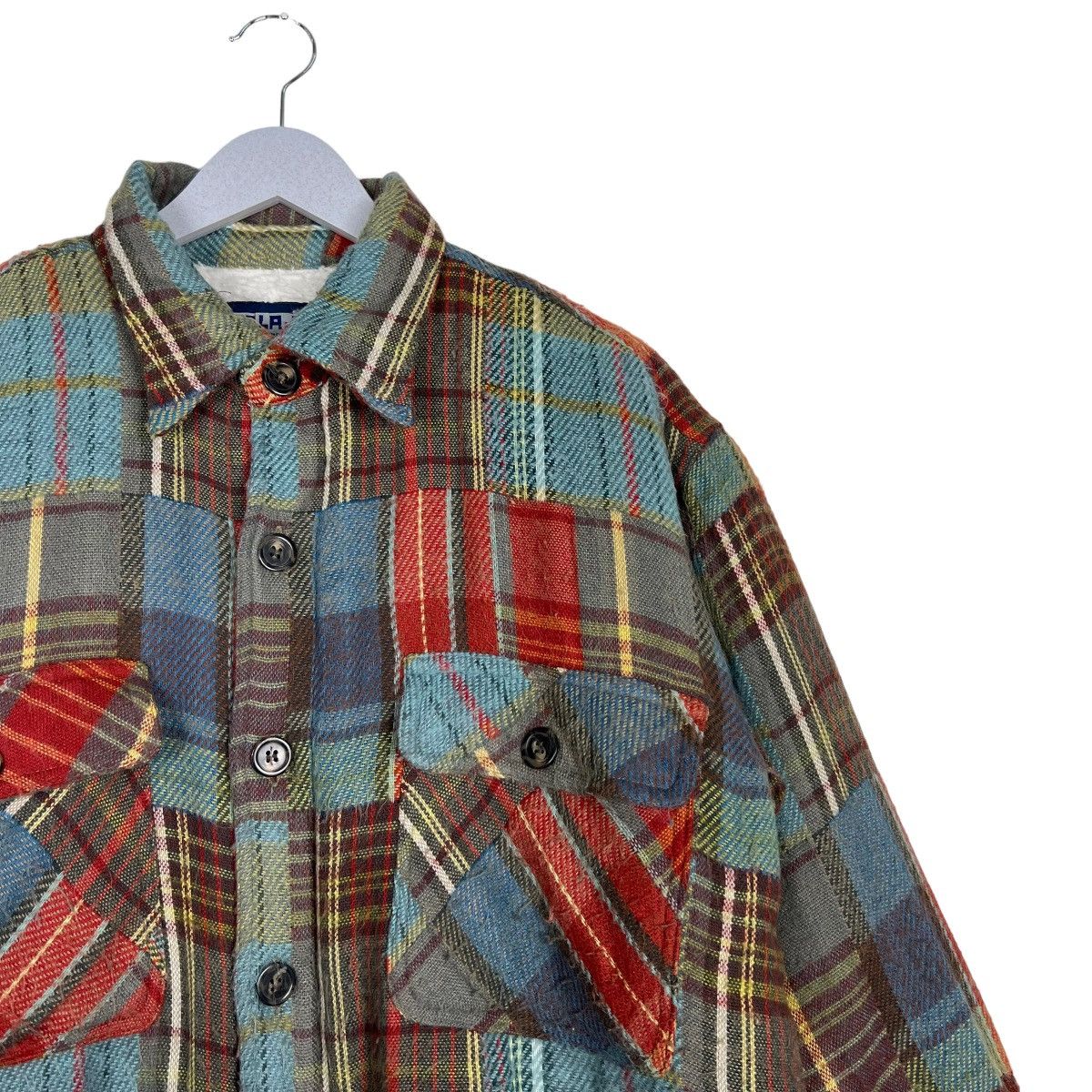 Japanese Brand 🔥 RARE VINTAGE CALAJA CASUAL LAND JAPAN PATCHWORK JACKET Size US M / EU 48-50 / 2 - 6 Thumbnail