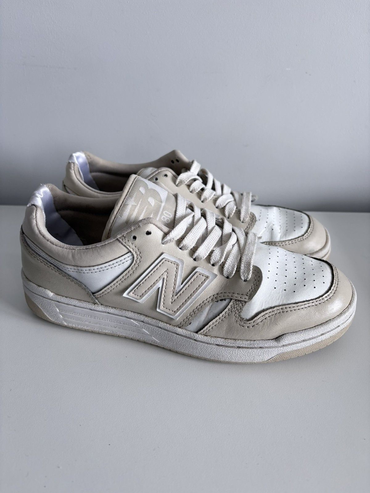 New Balance New Balance 480 beige women's leather sneakers size 40 Size US 10 / IT 40 - 2 Thumbnail