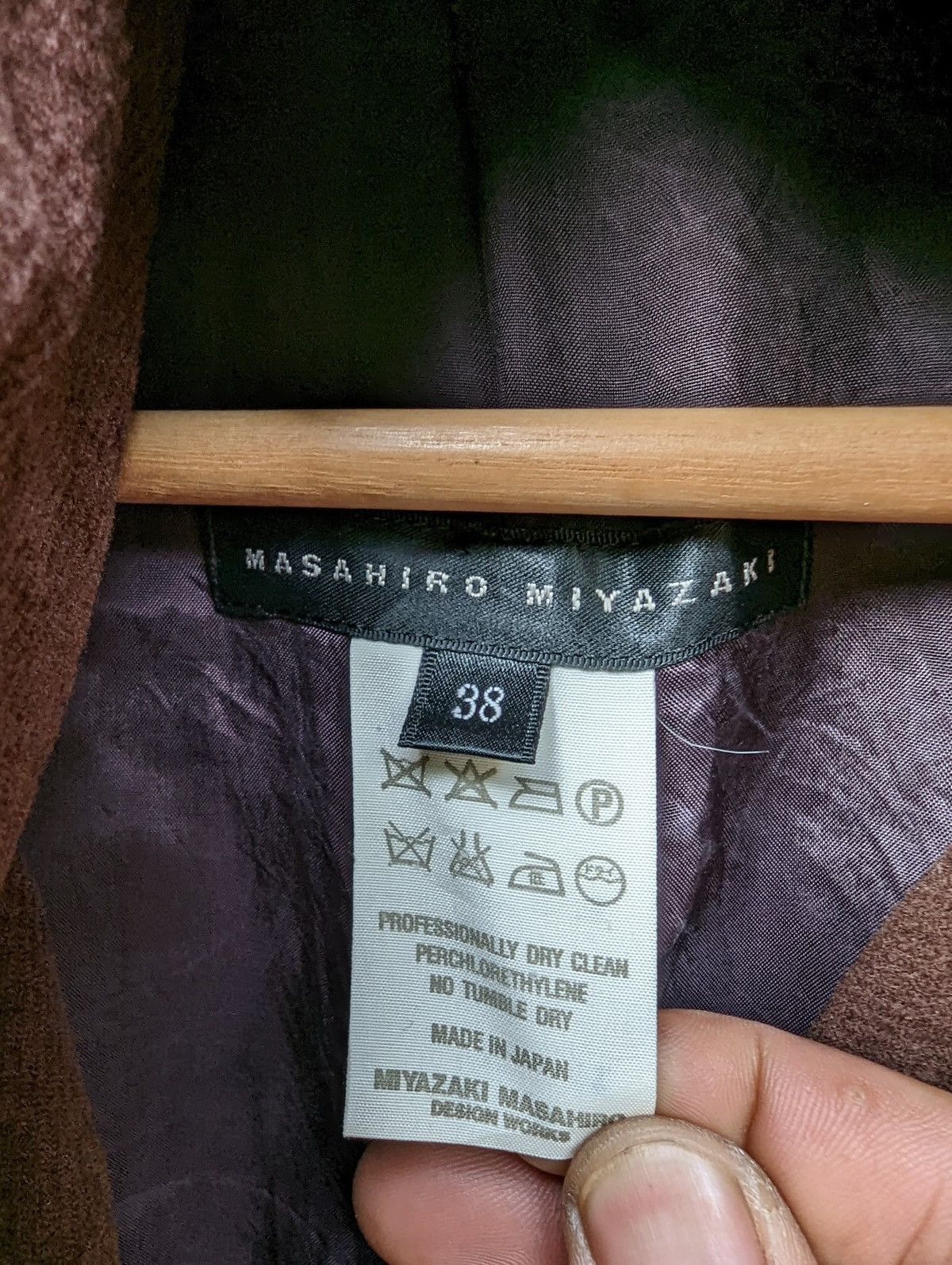 Designer Masahiro Miyazaki Design Work Corduroy Hoodie Size XS / US 0-2 / IT 36-38 - 4 Thumbnail