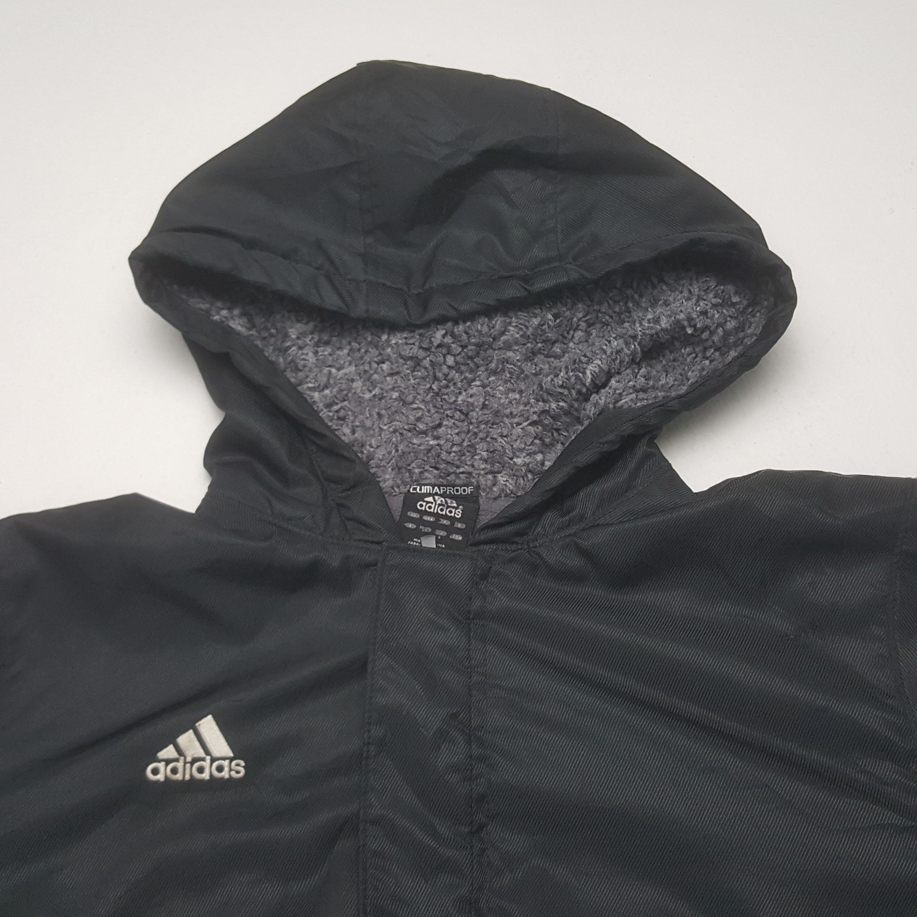 Adidas × Vintage Vintage Adidas x Custom Yohji Yamamoto Logo Trench Jacket Size US L / EU 52-54 / 3 - 4 Thumbnail