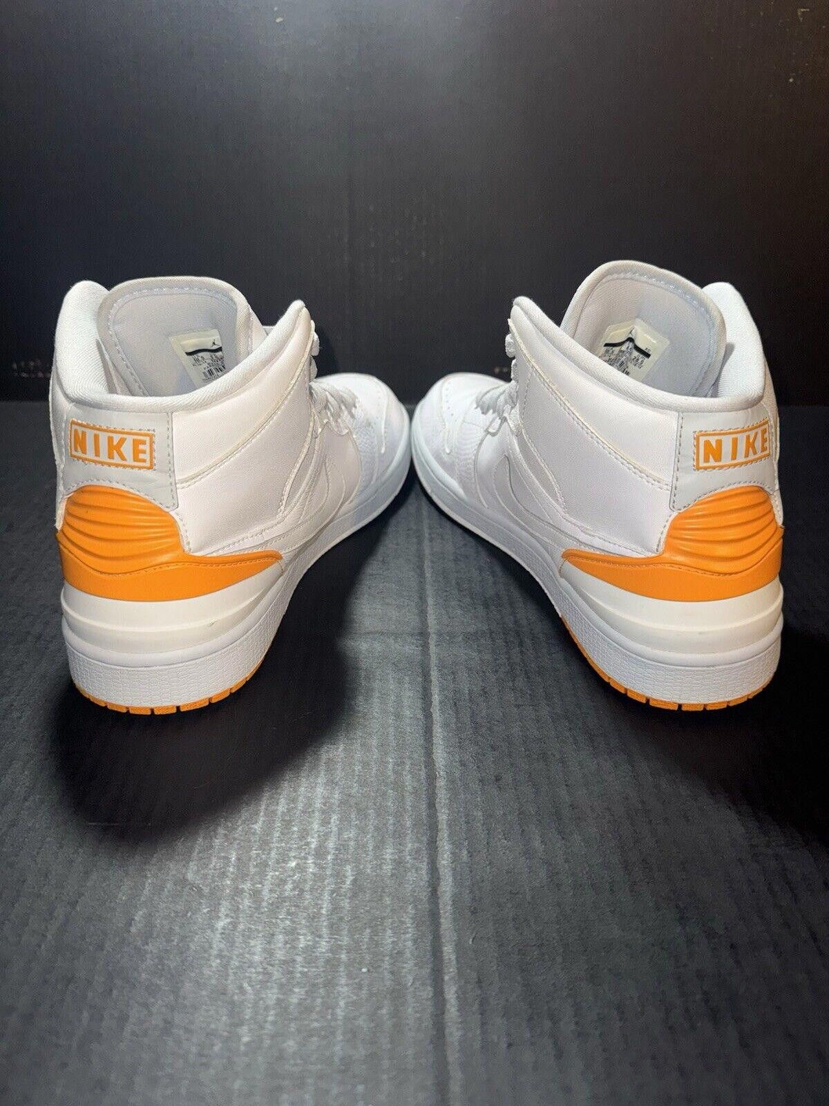 Jordan Brand Nike Air Jordan 1 Retro 86 White Kumquat 644490-115 Sz 10.5 Size US 10.5 / EU 43-44 - 6 Thumbnail