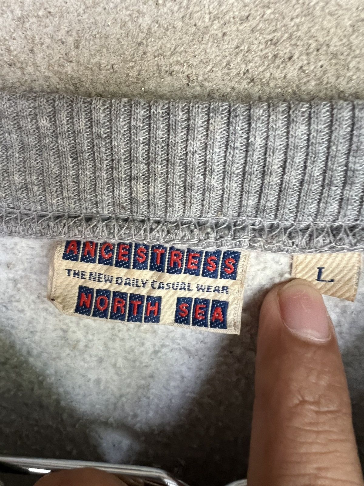 North Sea Clothing Vintage North Sea Sweatshirt Size US L / EU 52-54 / 3 - 4 Thumbnail