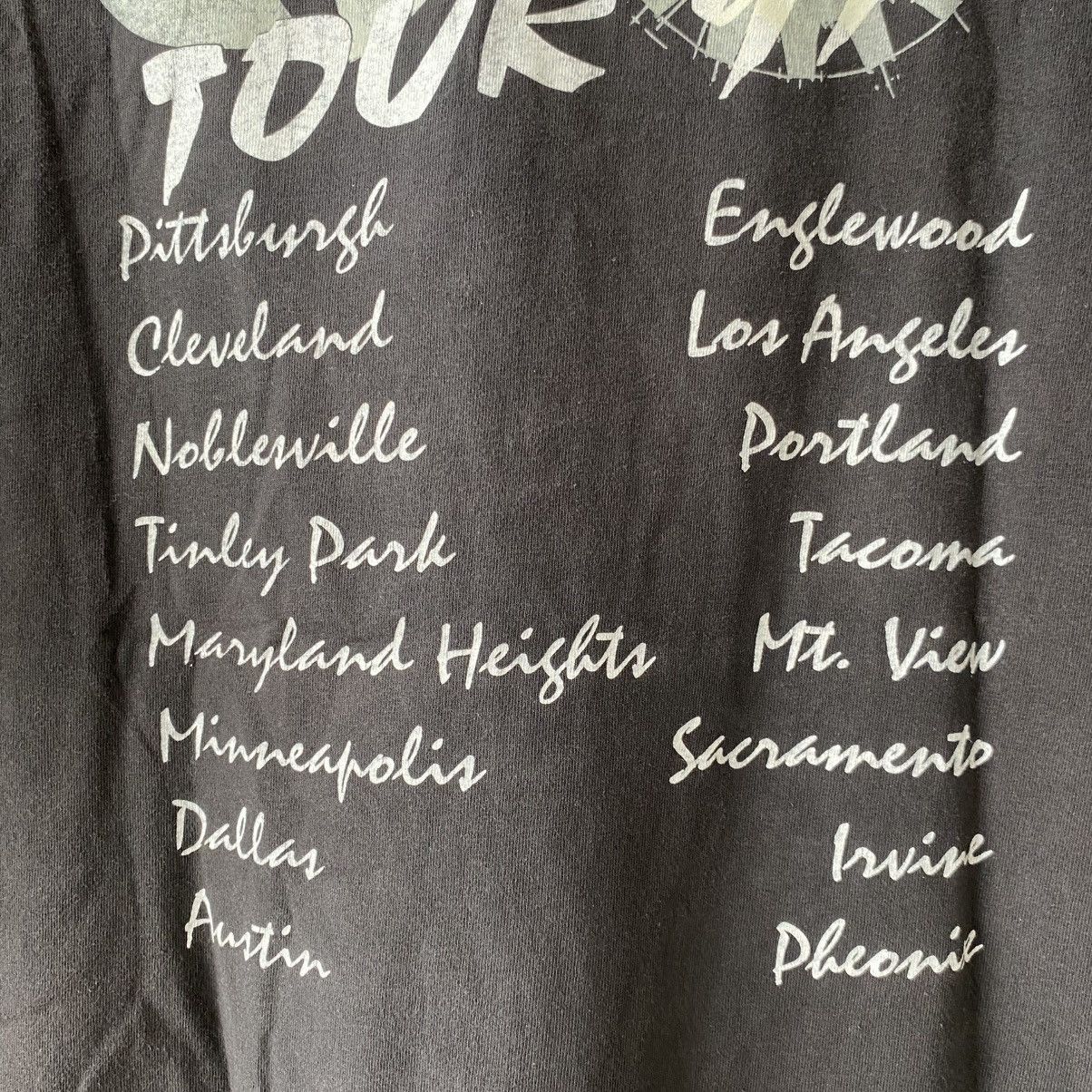 Band Tees RATM Rage Against The Machine Wu-Tang Clan Tour 97 Tshirt Size US XL / EU 56 / 4 - 10 Thumbnail